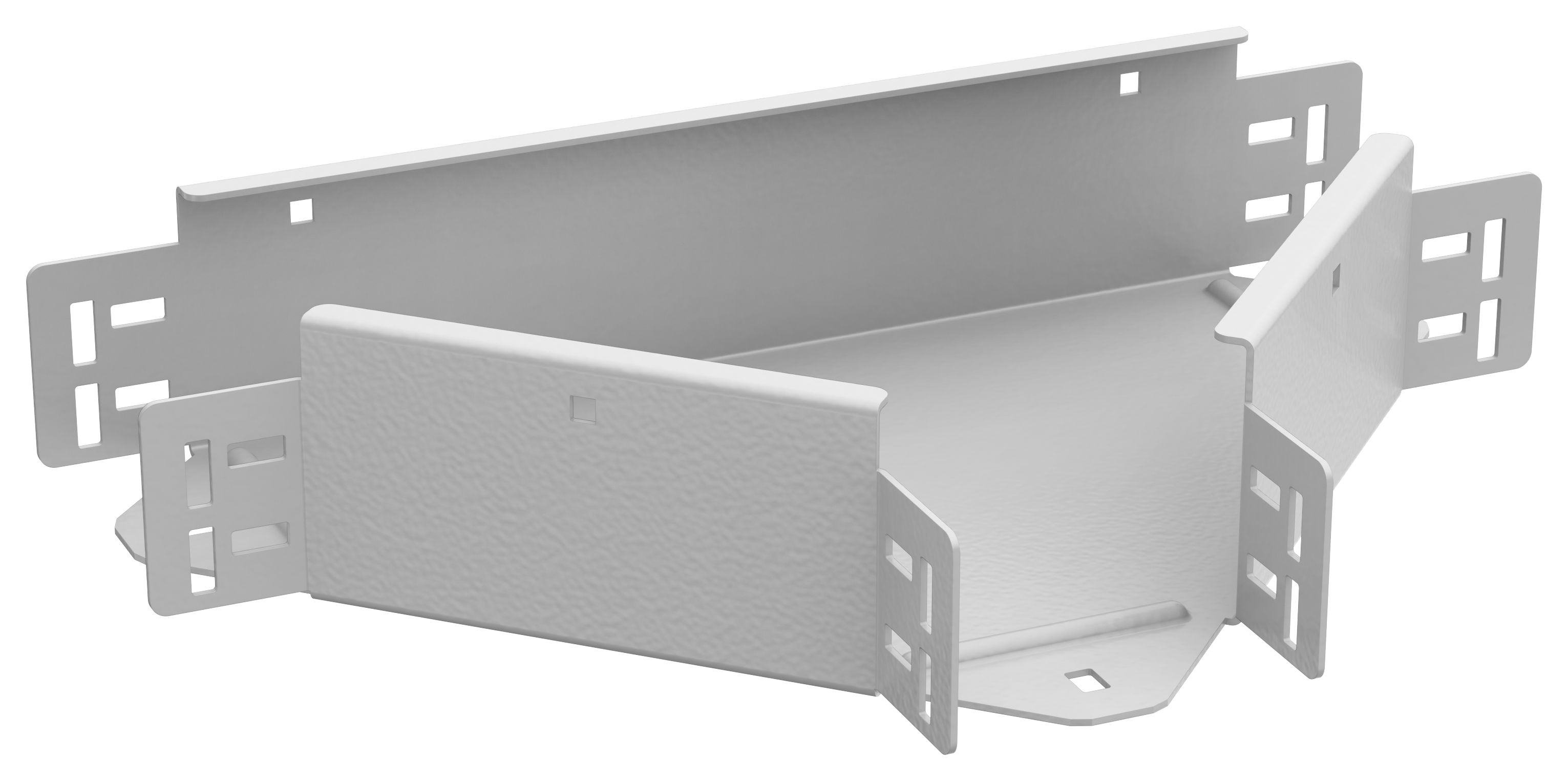 ESCA 7 Разветвитель Т-образный 80х100-2,0 RAL 9016 IEK