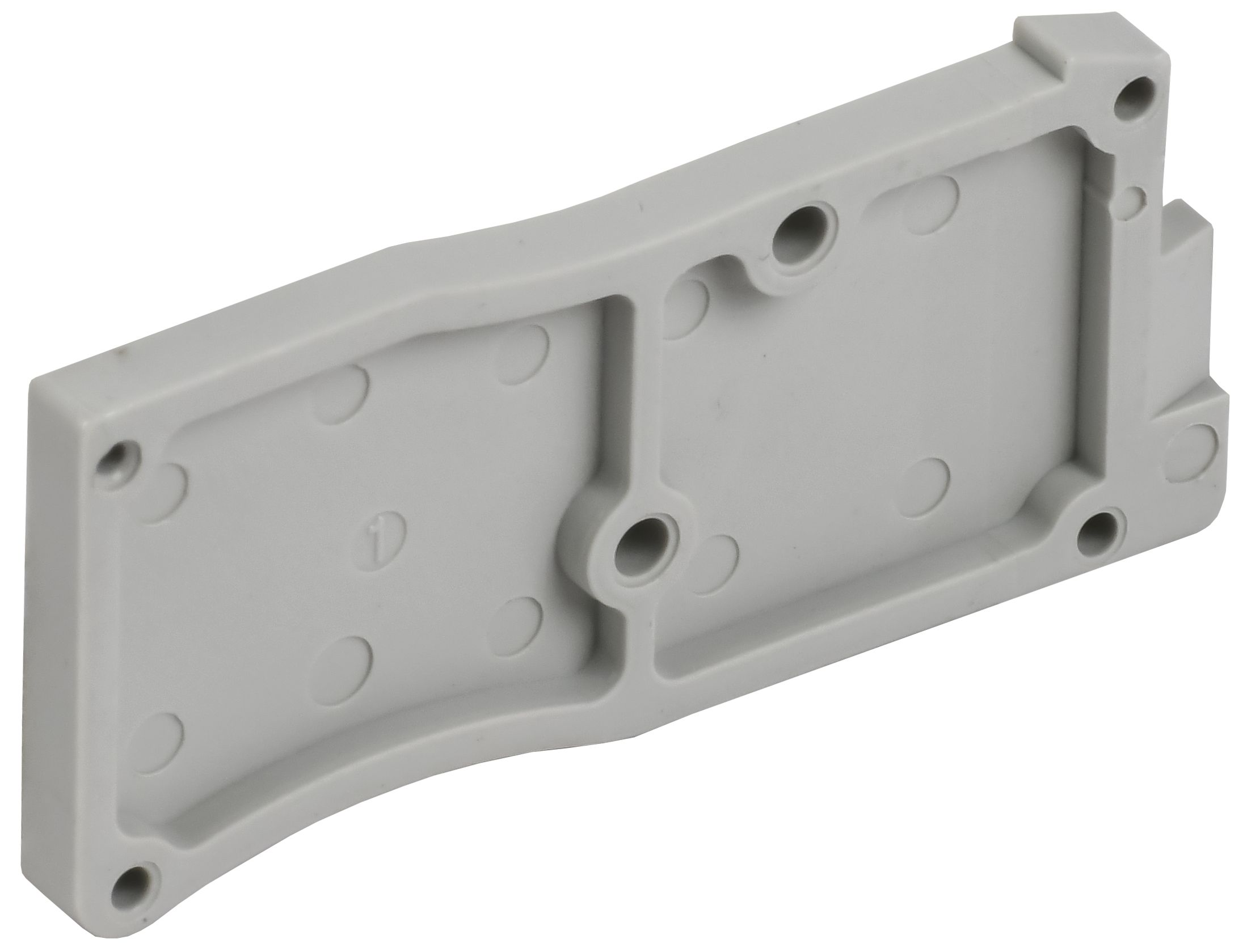 ARMAFIX Заглушка EPCX2.5-SN торцевая для клеммной колодки CX2.5-SN серая IEK — фото