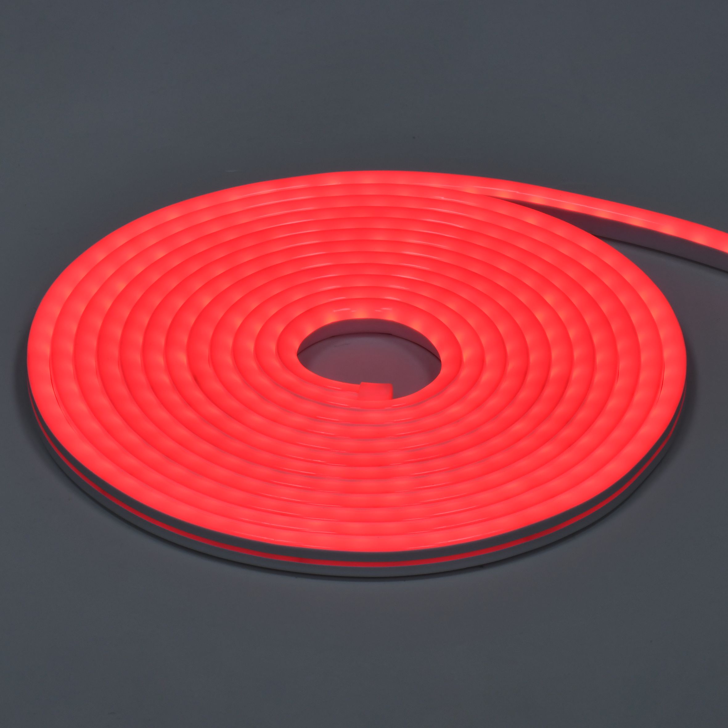 Лента светодиодная "неон" 5м SMD5050 60LED/м 8Вт/м IP65 12мм 24В RGB IEK — фото