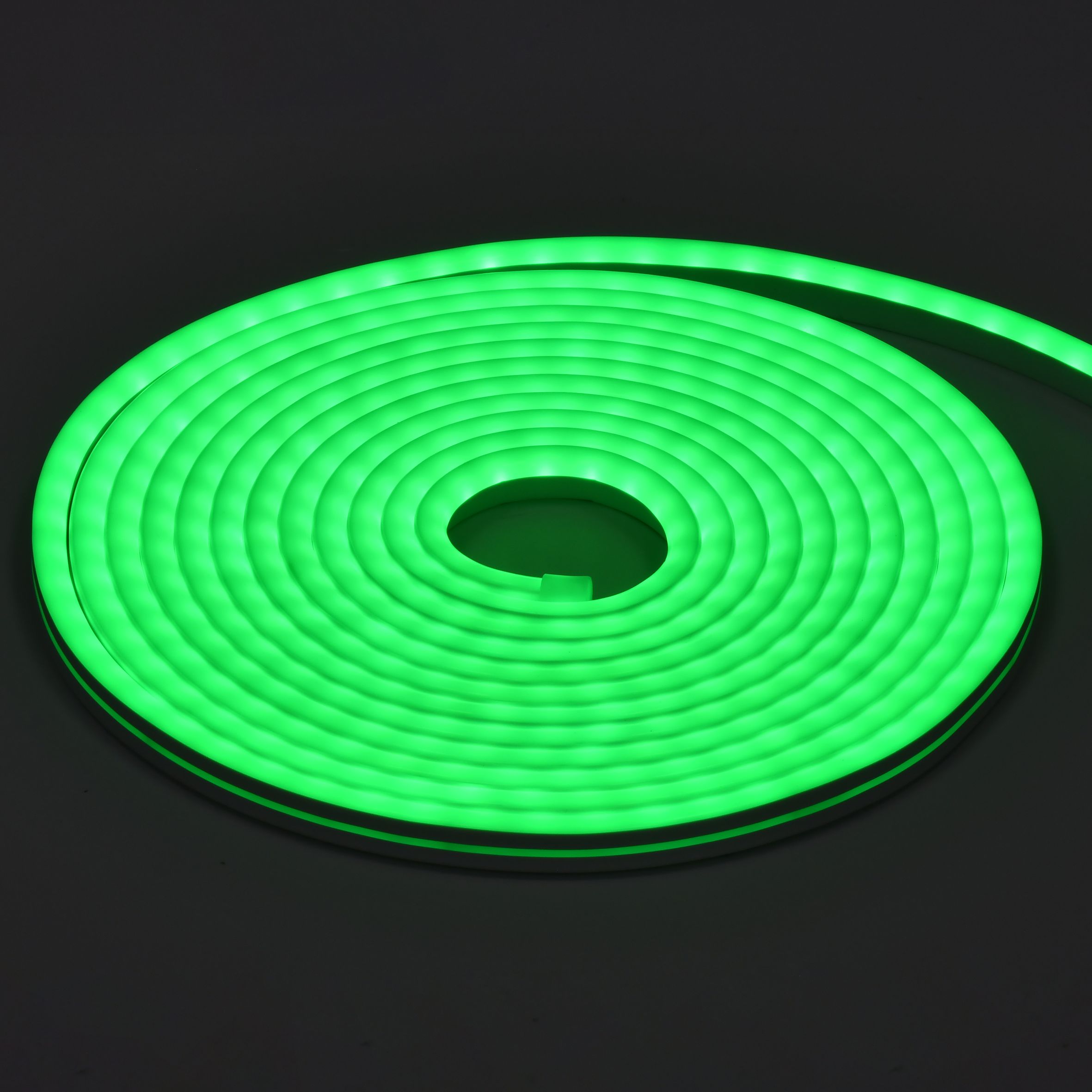 Лента светодиодная "неон" 5м SMD5050 60LED/м 8Вт/м IP65 12мм 24В RGB IEK — фото