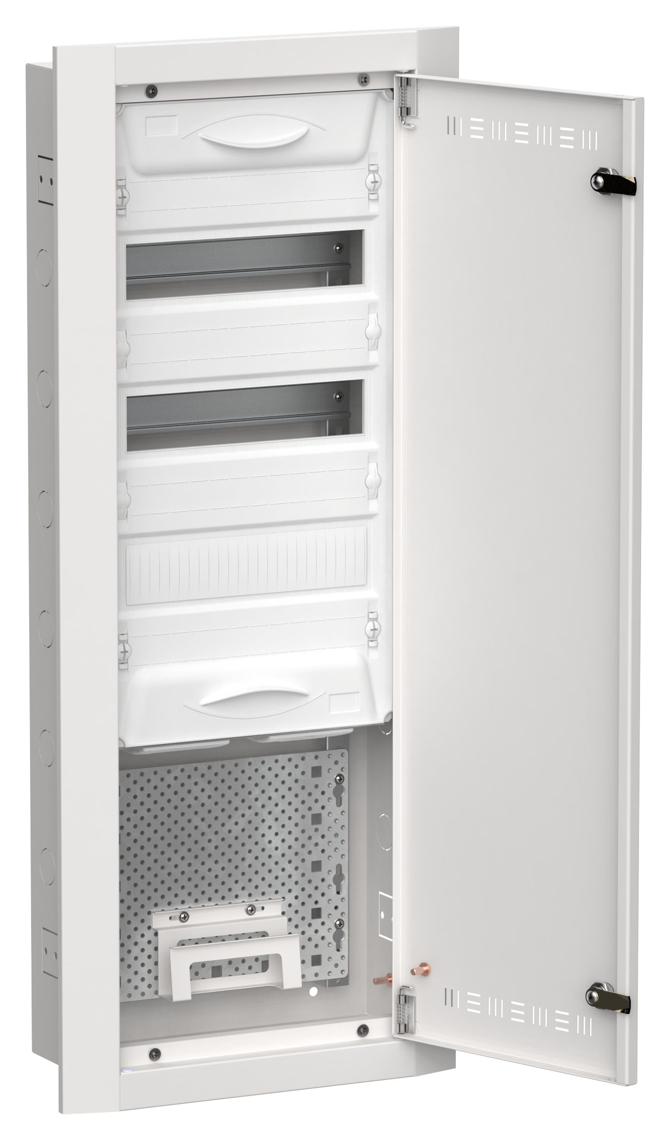 TITAN 5 Корпус комбинированный ЩРв-36 (1х60) 880х365х130мм IP30 белый IEK