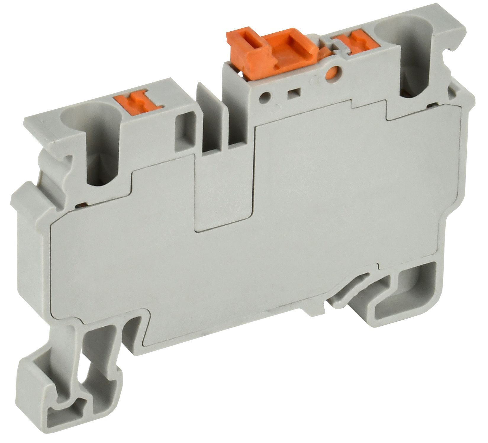 ARMAFIX Клемма пружин. Push-in CP-DT измерит. нож. разм. 4мм2 серая IEK