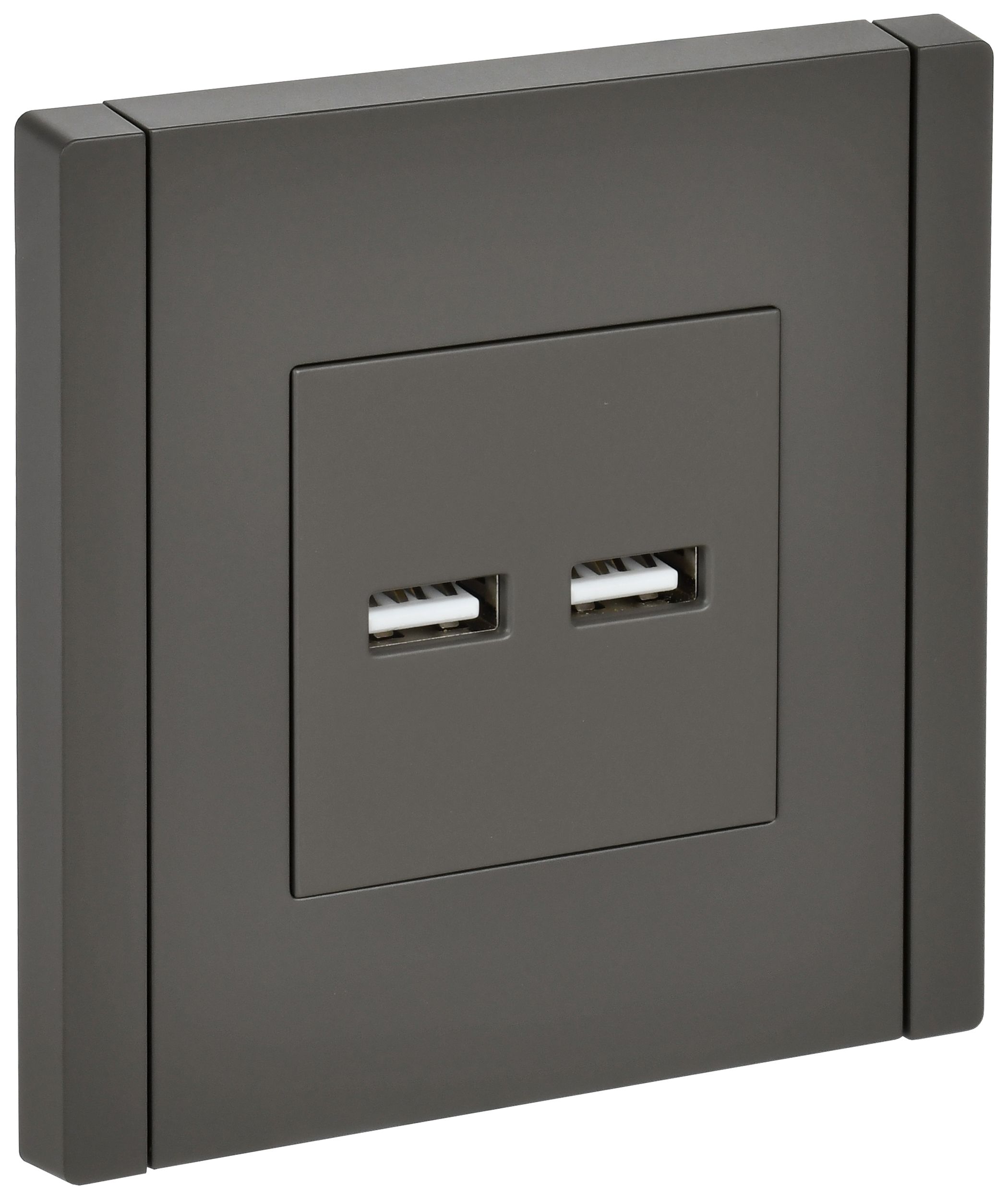 FORTE&PIANO Розетка USB A+A 3,1А FP349 серый IEK — фото