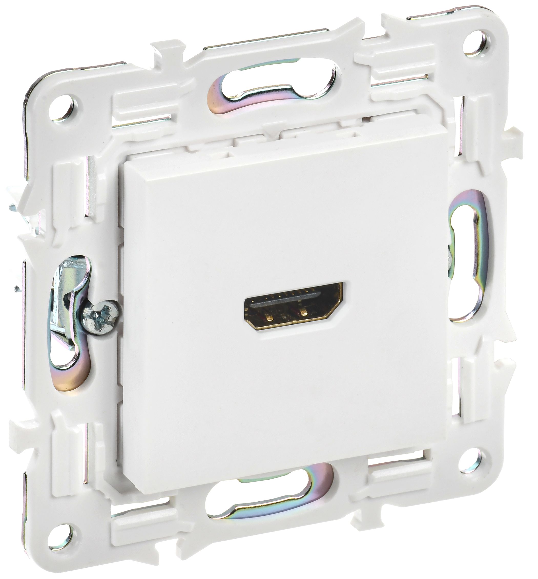 SKANDY Розетка HDMI SK-H01W арктический белый IEK — фото