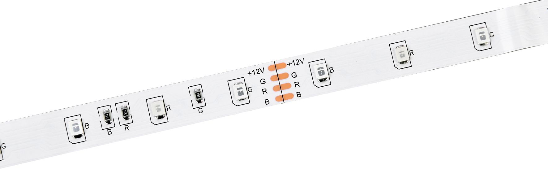 Лента светодиодная 5м LSR-2835RGB54-4,8-IP20-12В IEK — фото