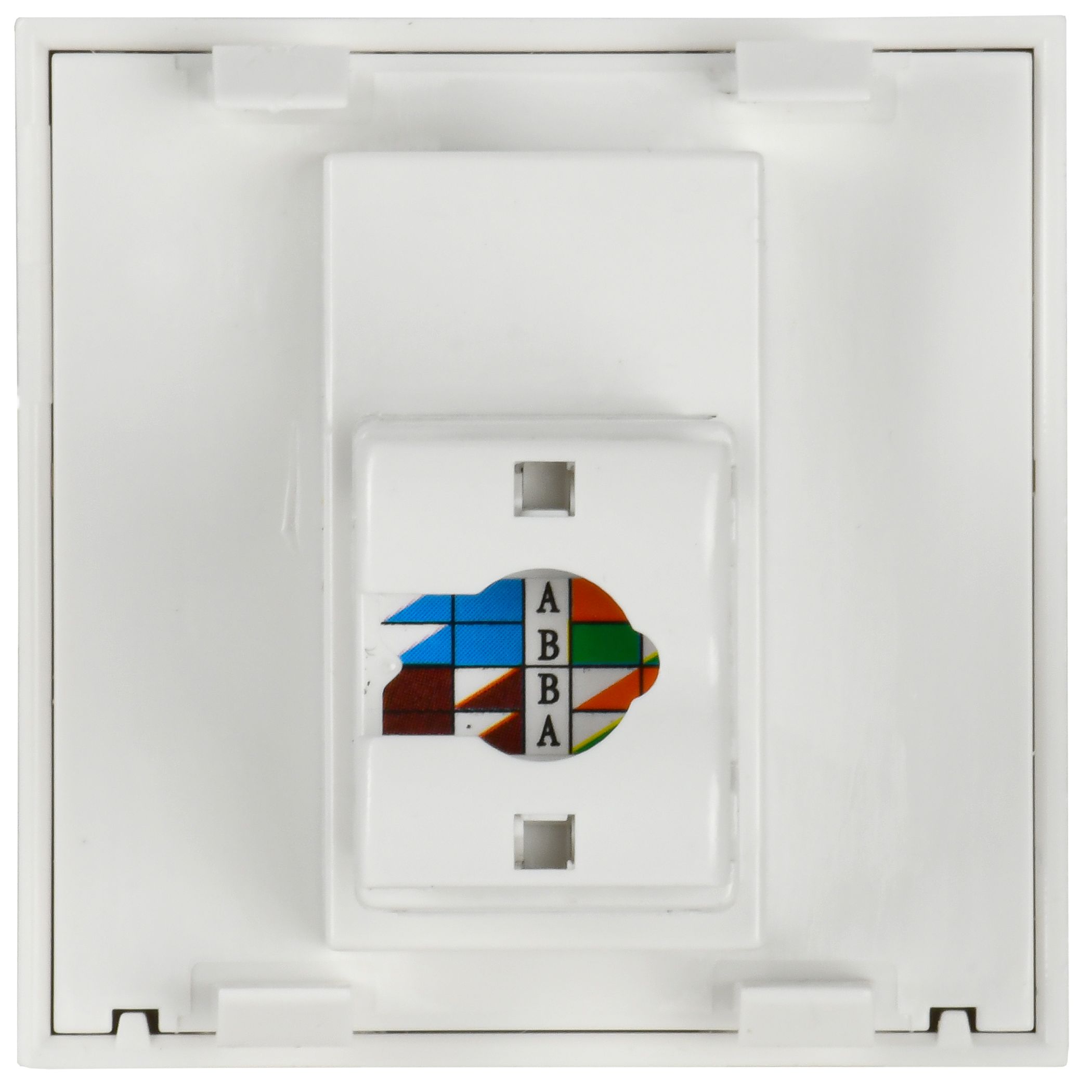 PRIMER РКИ-20-00-П-6 Розетка компьютерная RJ45 UTP кат.6 (2 модуля) белая IEK — фото