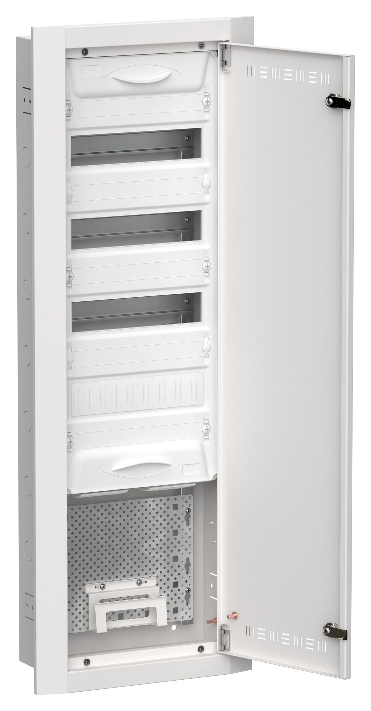 TITAN 5 Корпус комбинированный ЩРв-48 (1х72) 1005х365х130мм IP30 белый IEK