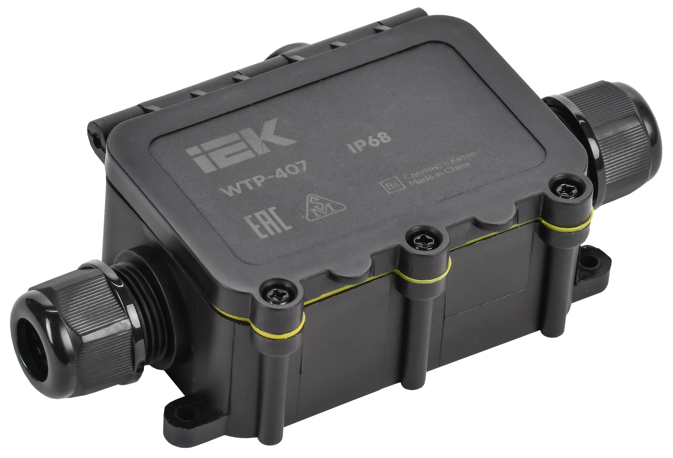 Коробка распределительная герметичная WTP-407 3 ввода IP68 IEK