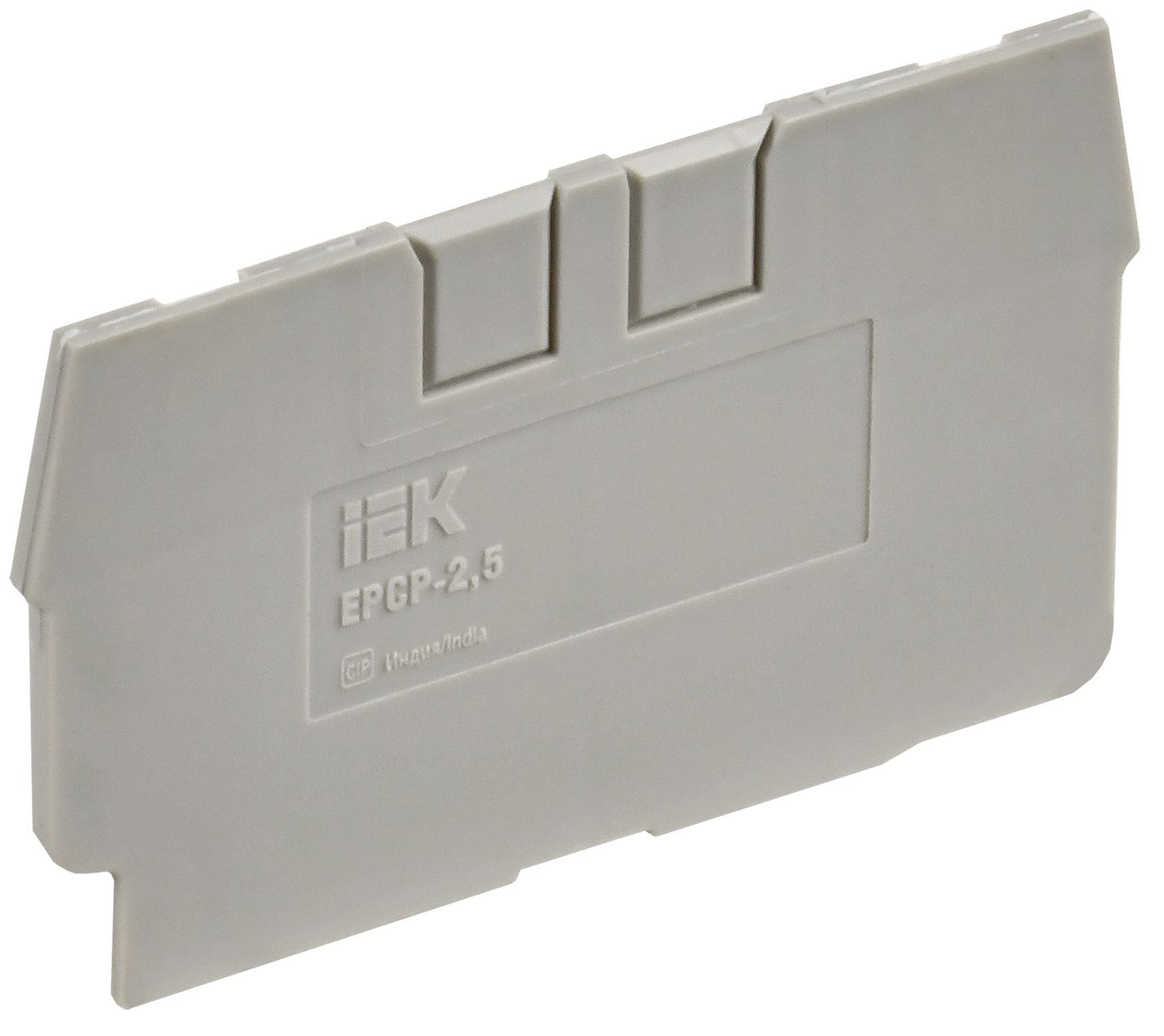 ARMAFIX Заглушка для клемм серий CP/CX 2,5мм2 серая IEK