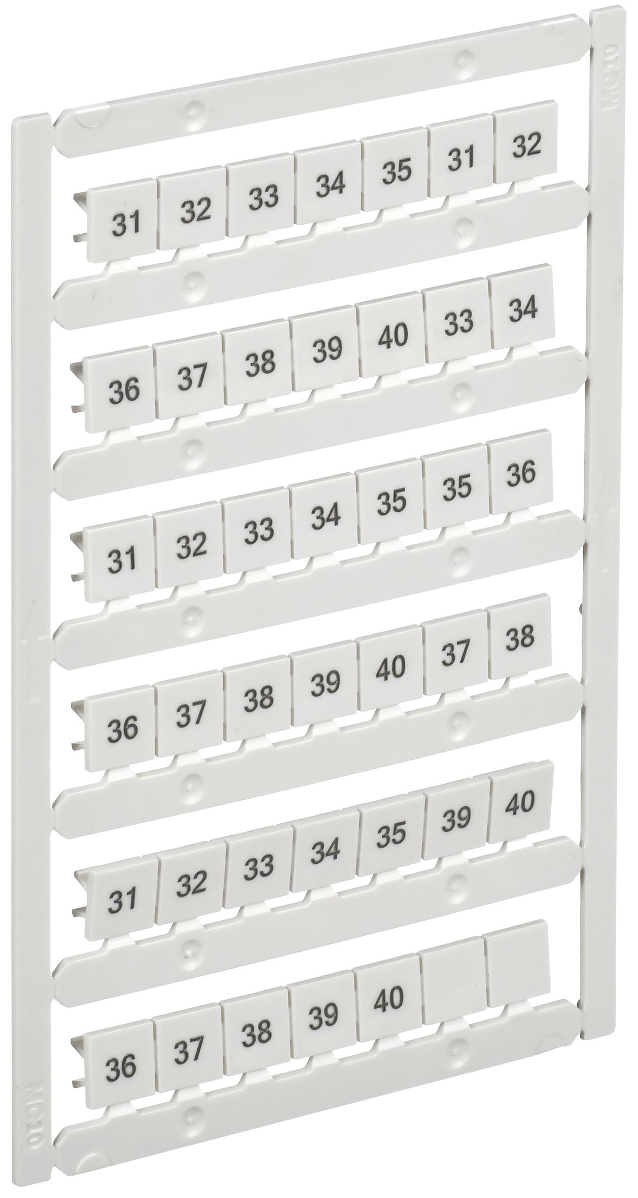 ARMAFIX Маркер для CTS/CX/CY 10мм2 "31-40" IEK