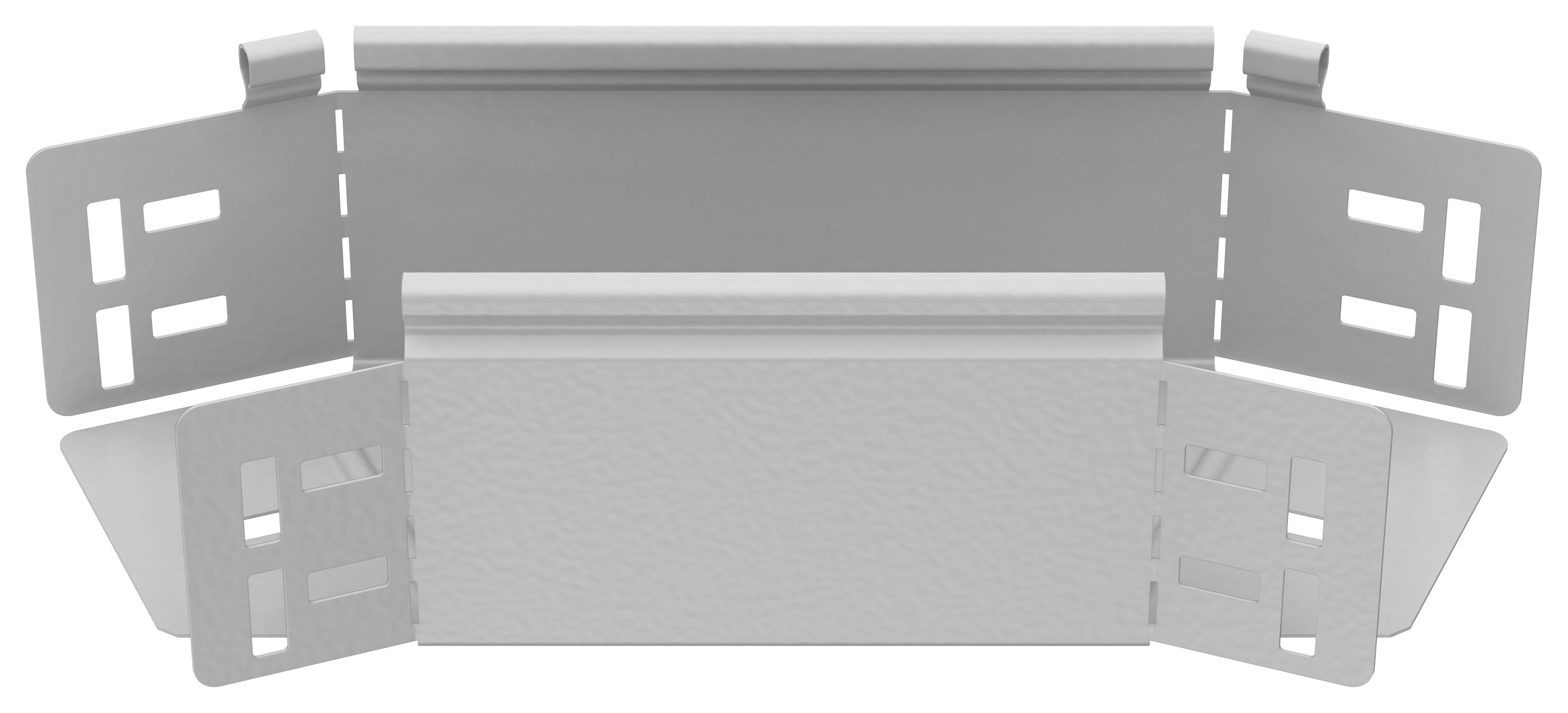 ESCA 7 Поворот 45град 80х100-1,5 RAL 9016 IEK
