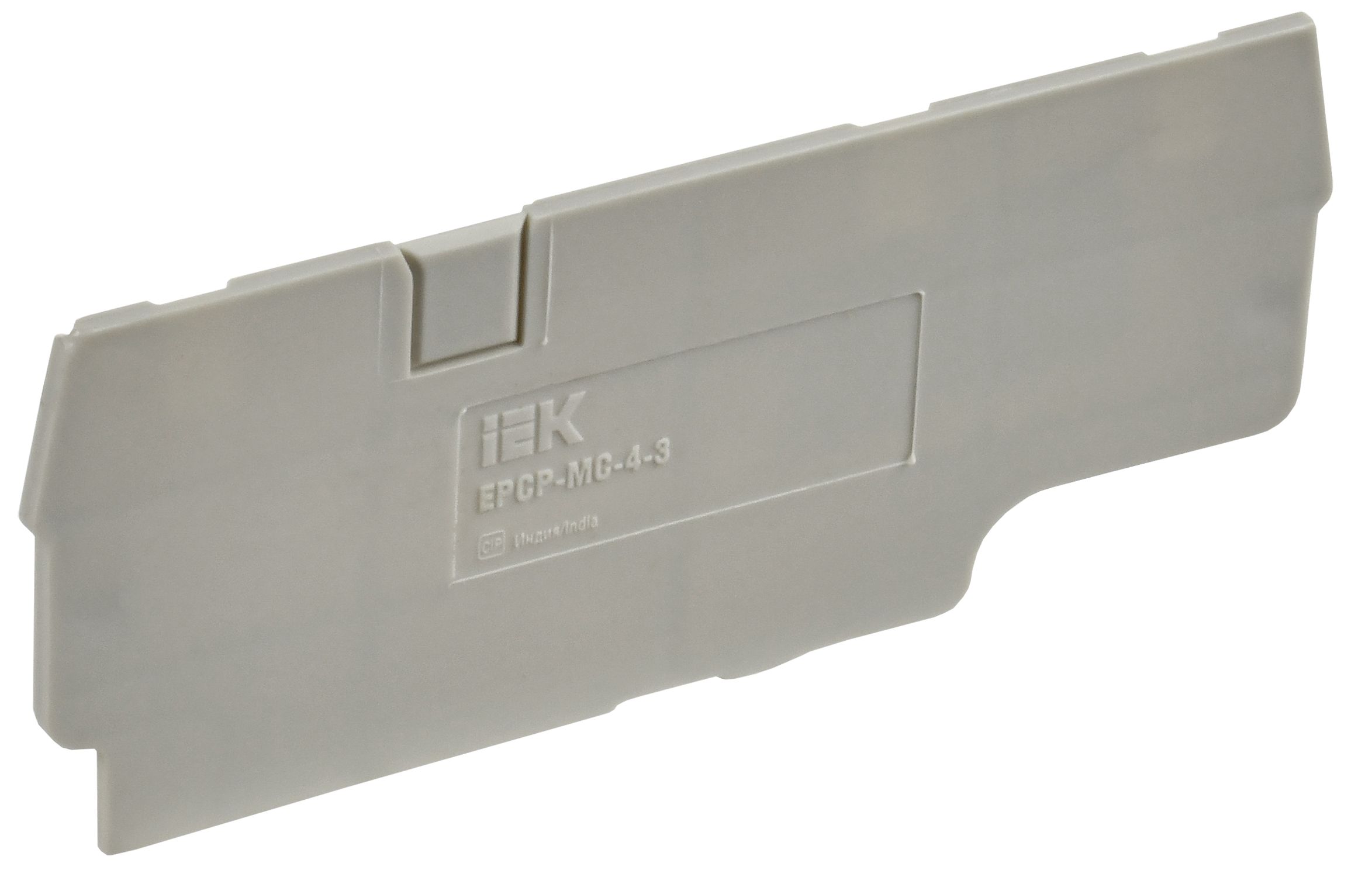 ARMAFIX Заглушка для клемм CP/CX-MC 3 вывода 4мм2 серая IEK