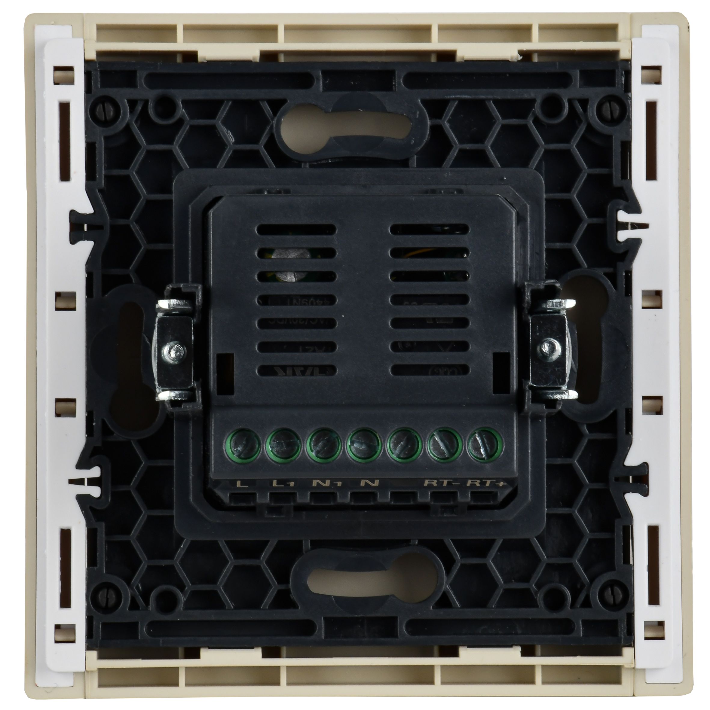 FORTE&PIANO Термостат электронный с индикацией FP452 ваниль IEK — фото