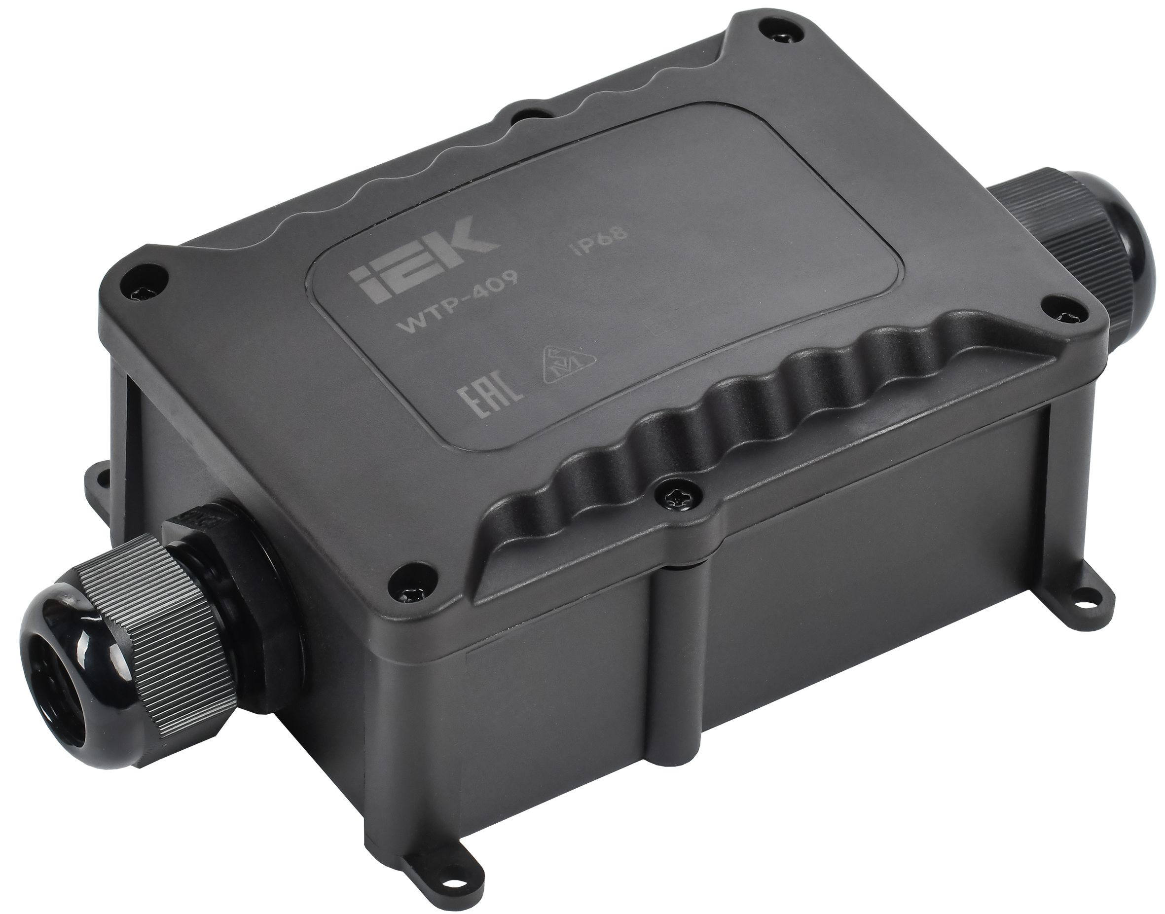 Коробка распределительная герметичная WTP-409 2 ввода IP68 IEK