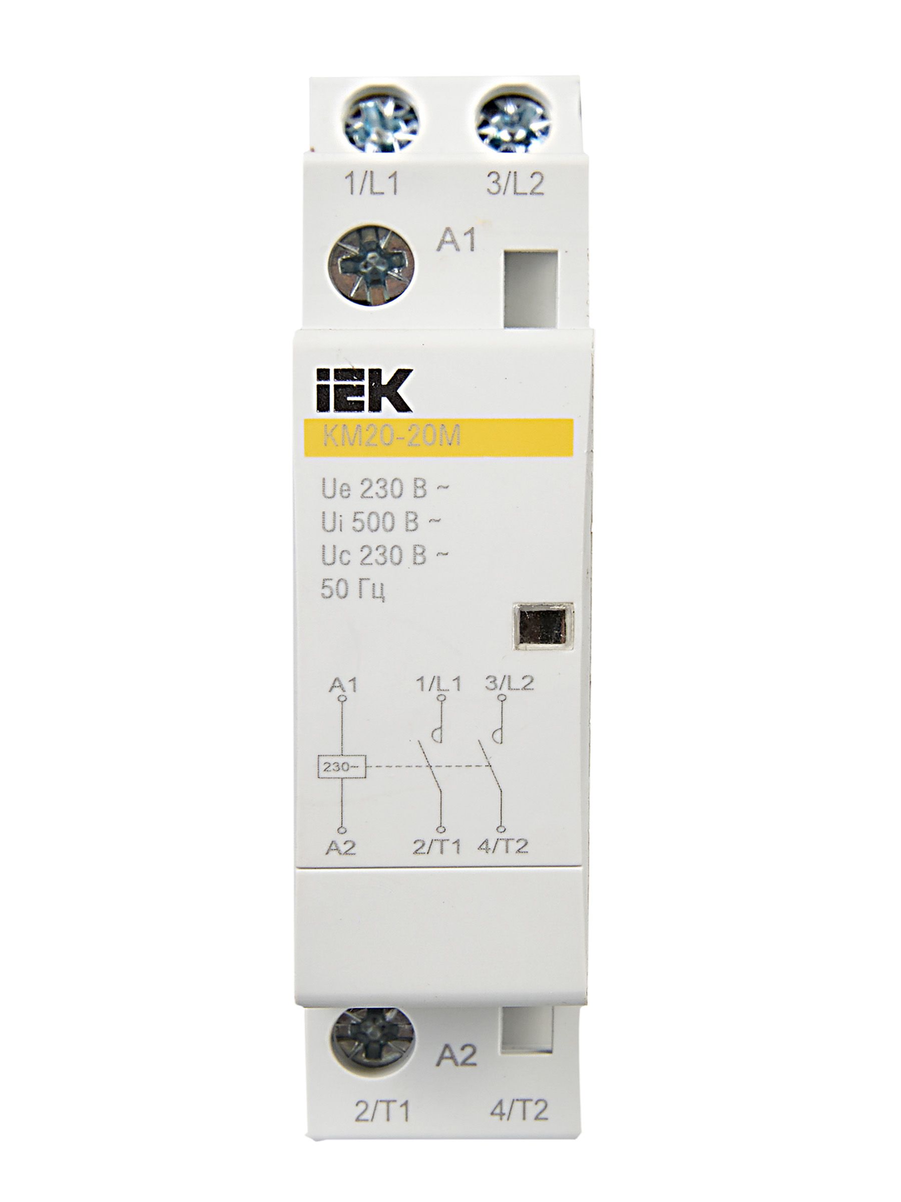 Контактор модульный КМ20-20М AC IEK — фото