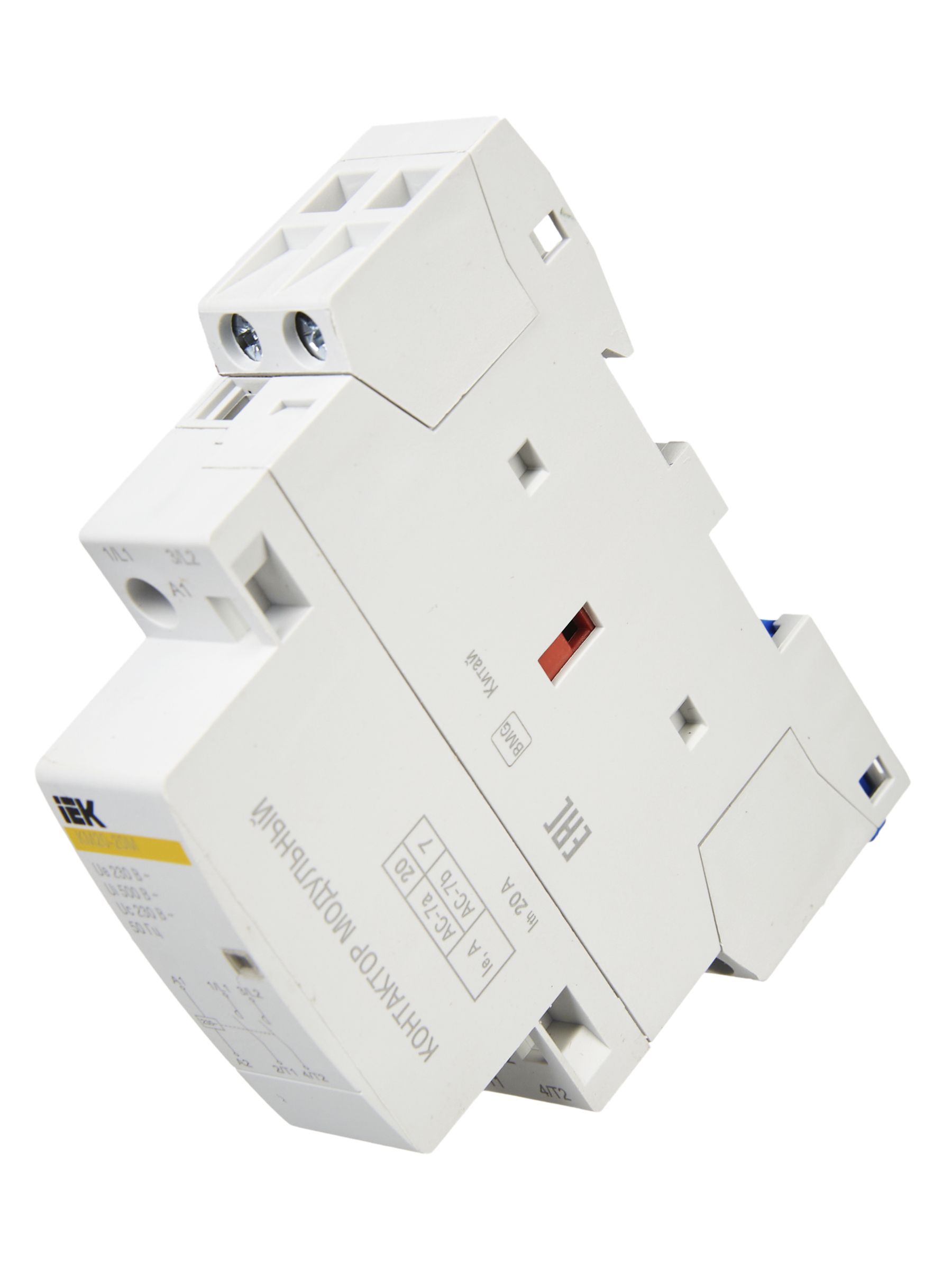 Контактор модульный КМ20-20М AC IEK — фото