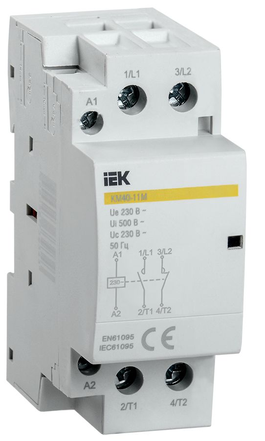 Контактор модульный КМ40-11М AC IEK — фото