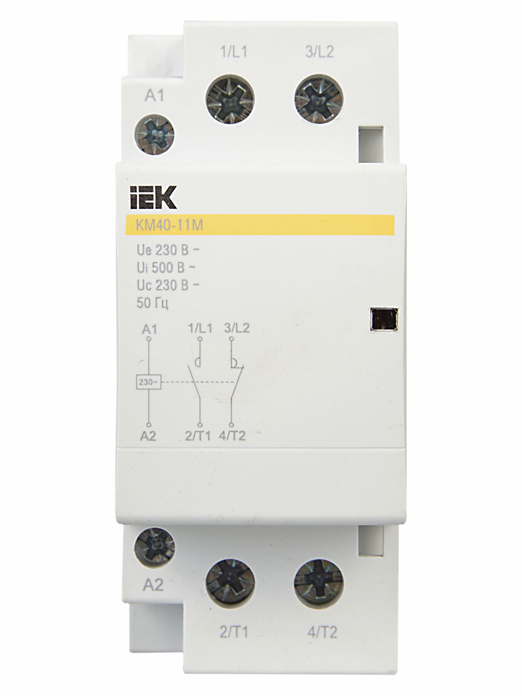 Контактор модульный КМ40-11М AC IEK — фото