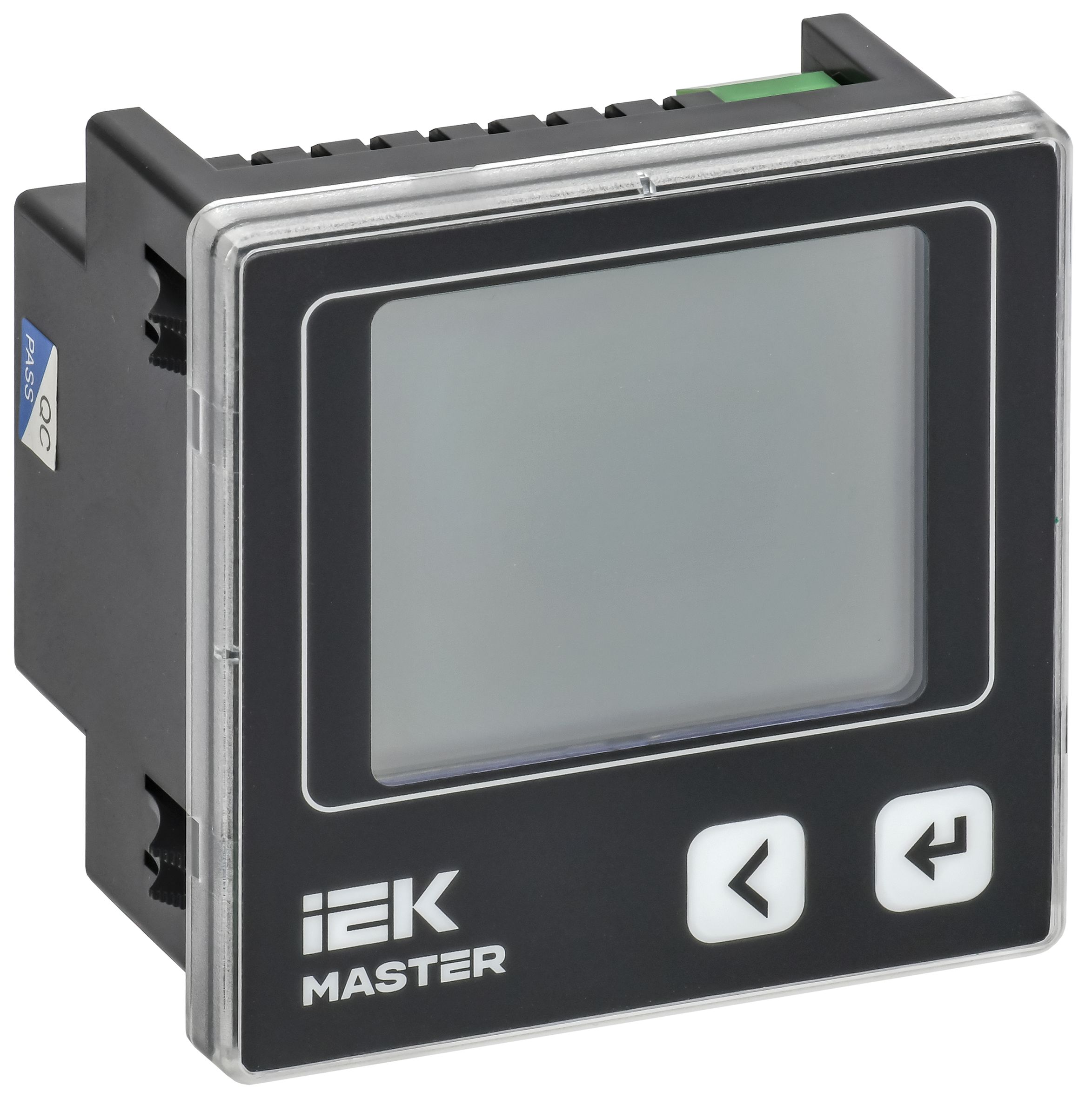 Амперметр цифровой щитовой трехфазный RS-485 72х72 LCD MASTER IEK — фото