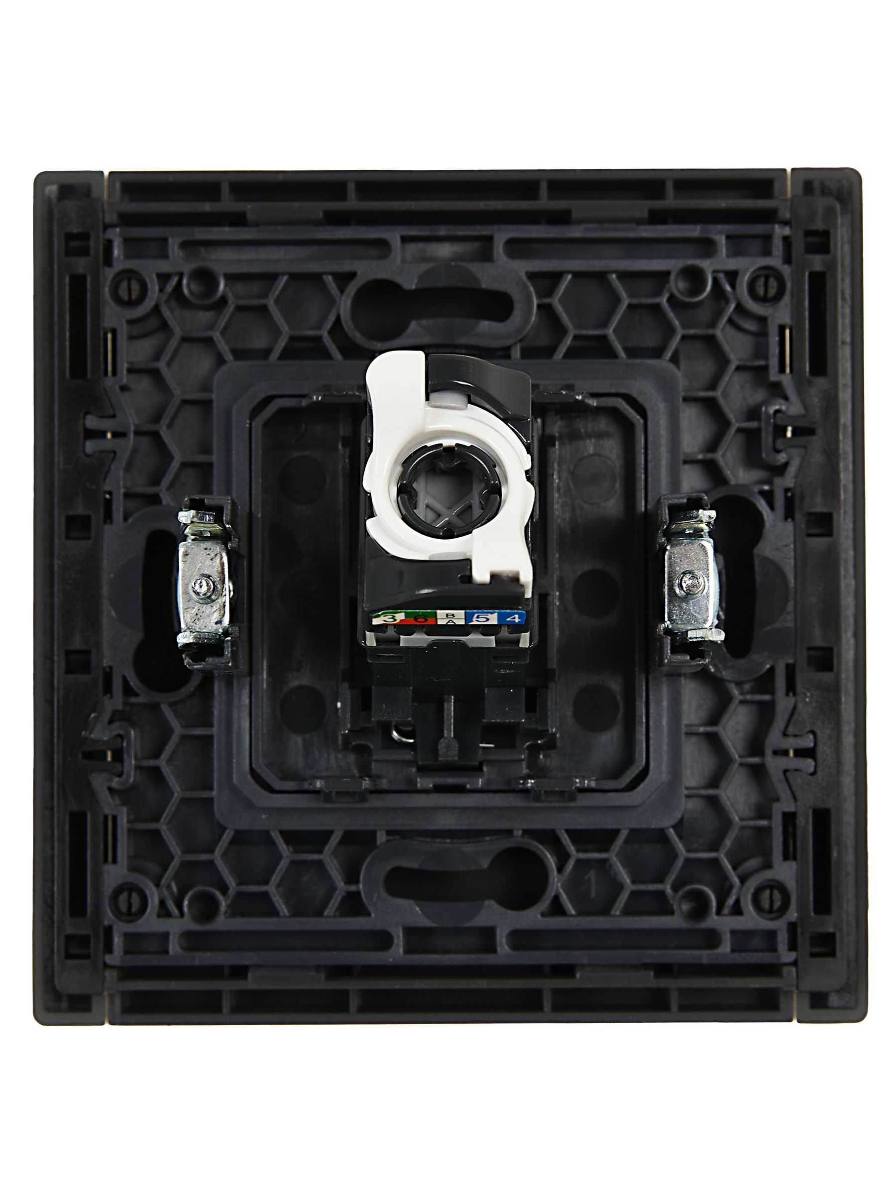 FORTE&PIANO Розетка компьютерная RJ45 кат.5E FP332 серый IEK — фото
