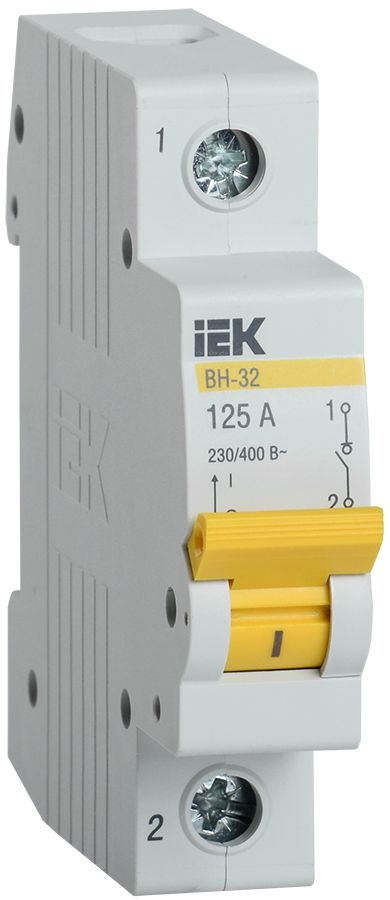 KARAT Выключатель нагрузки (мини-рубильник) ВН-32 1P 125А IEK
