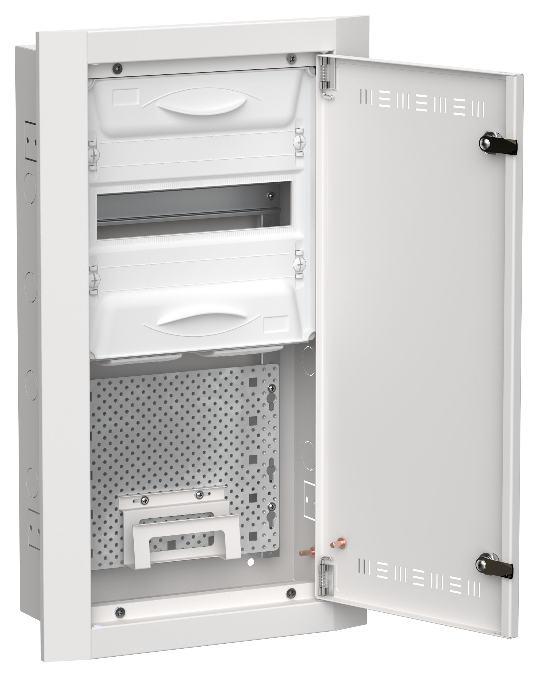TITAN 5 Корпус комбинированный ЩРв-12 (1х36) 630х365х130мм IP30 белый IEK
