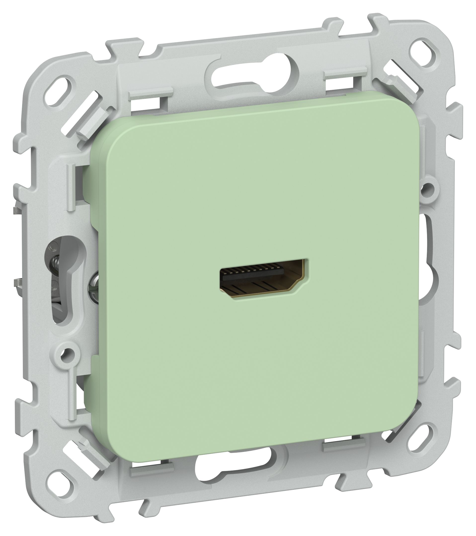 FLITE Розетка HDMI РШДМА-ФлФ фисташковый IEK