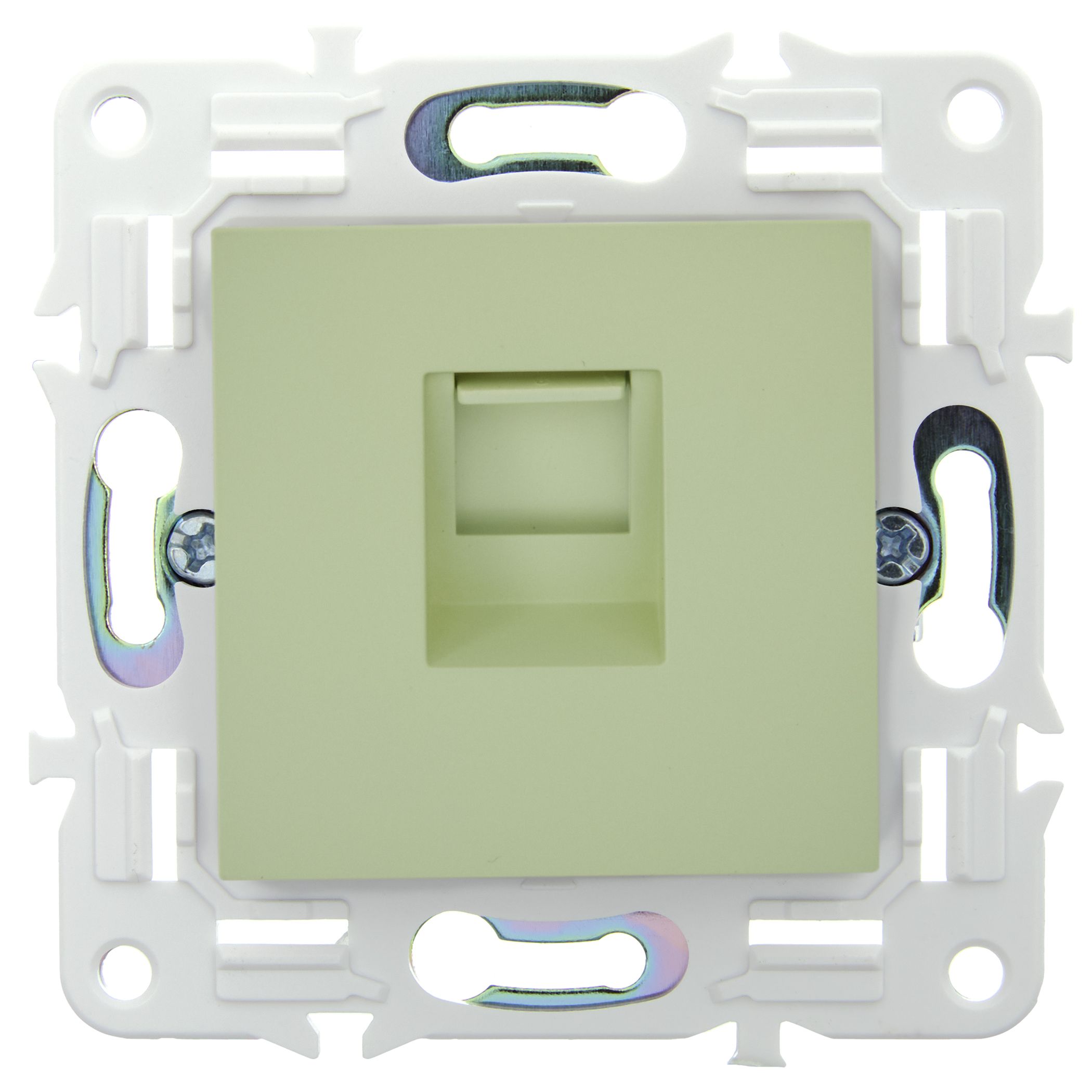 SKANDY Розетка компьютерная RJ45 кат.5E SK-K01G мятный IEK — фото