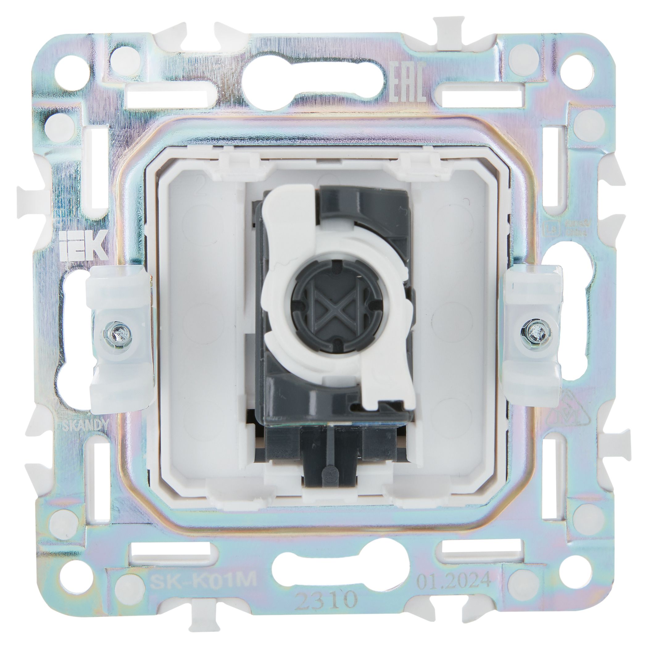 SKANDY Розетка компьютерная RJ45 кат.5E SK-K01G мятный IEK — фото
