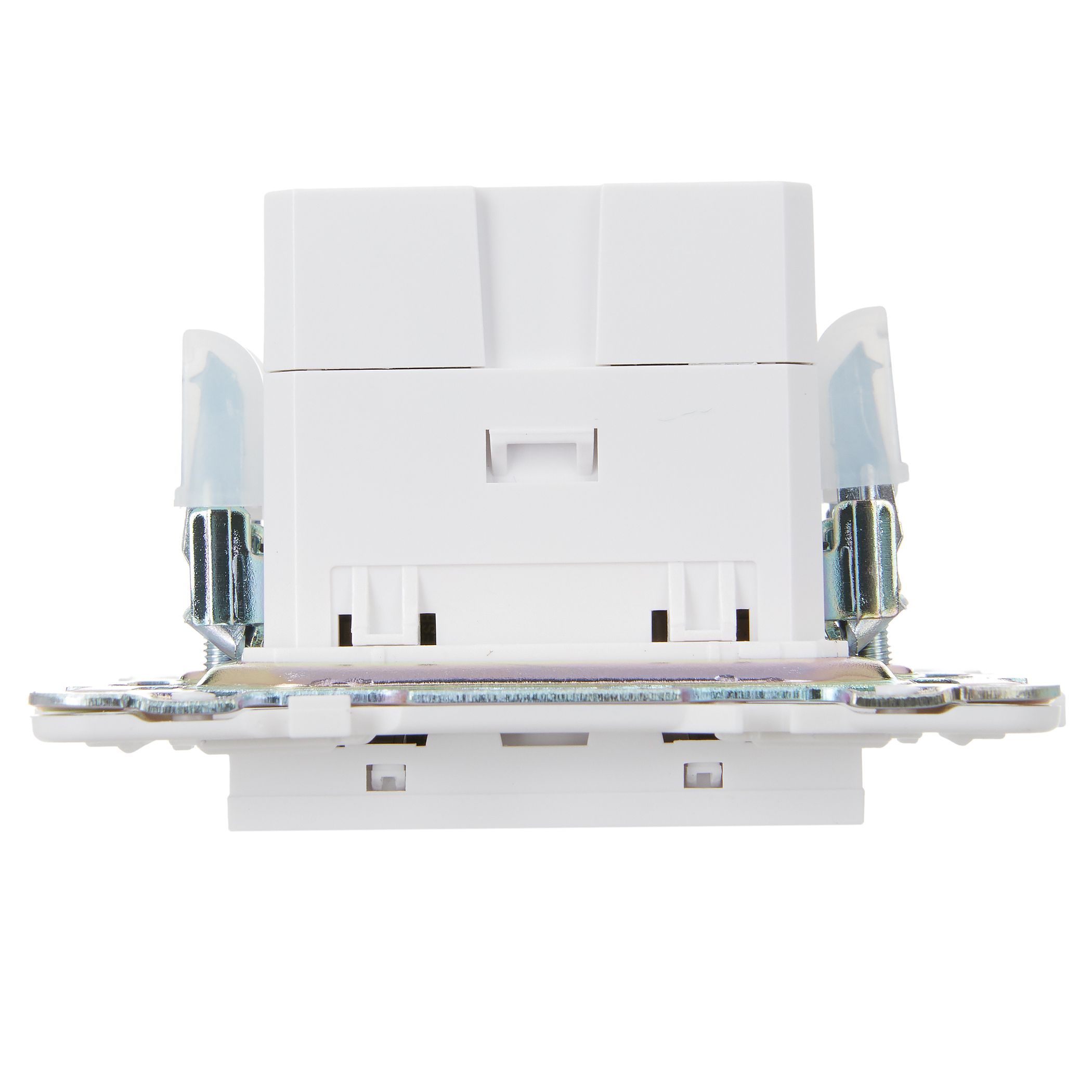 SKANDY Розетка USB A+A 3,1А SK-R15W арктический белый IEK — фото