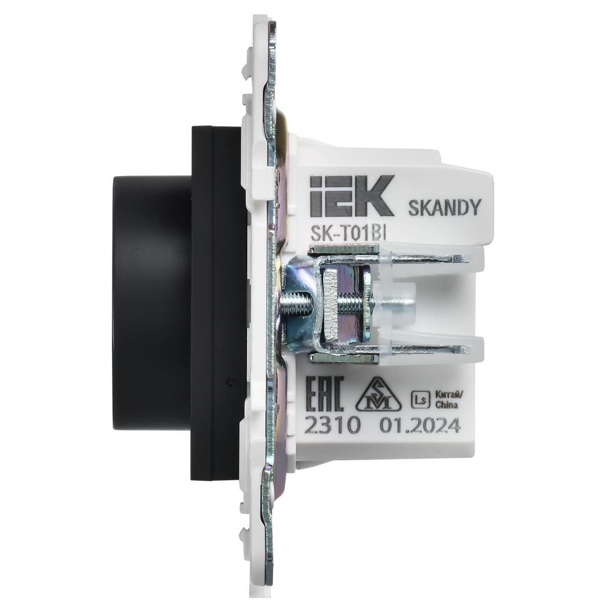 SKANDY Термостат электронный с индикацией SK-T01Bl черный IEK — фото