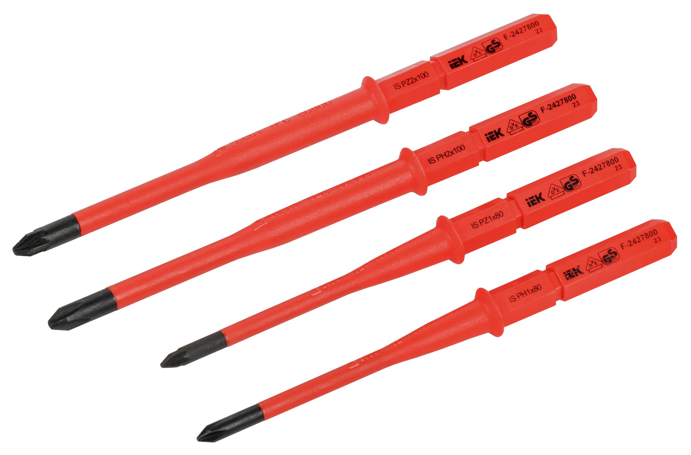 ARMATOOL Набор диэлектрических жал SLIM PH-PZ 4шт IEK