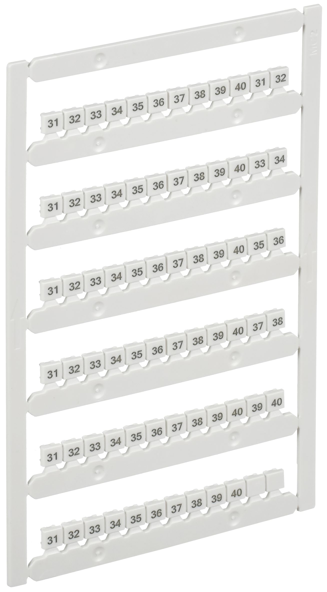 ARMAFIX Маркер для CTS-ML 3 уровня 2,5мм2 "31-40" IEK