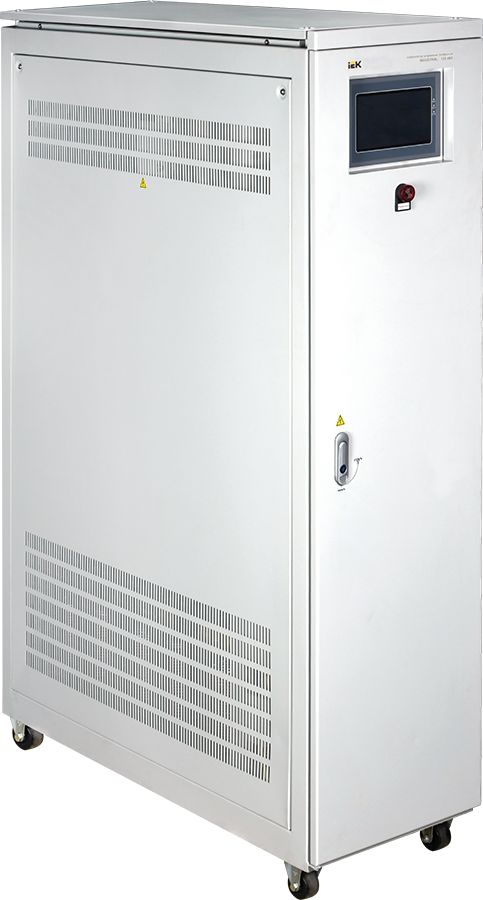 Стабилизатор напряжения трёхфазный напольный 100кВА INDUSTRIAL IEK