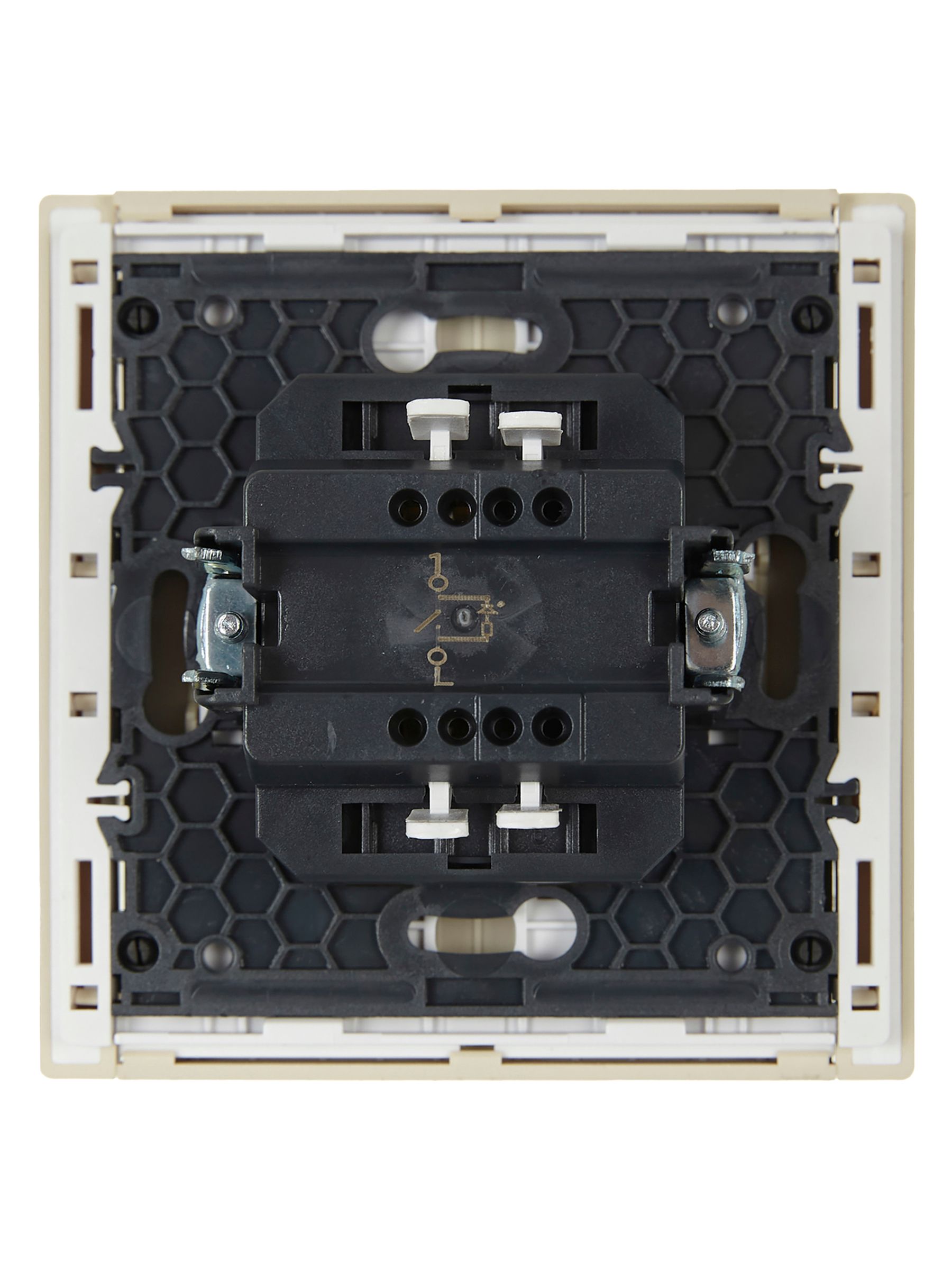 FORTE&PIANO Выключатель 1-клавишный с индикацией 10А FP402 ваниль IEK — фото