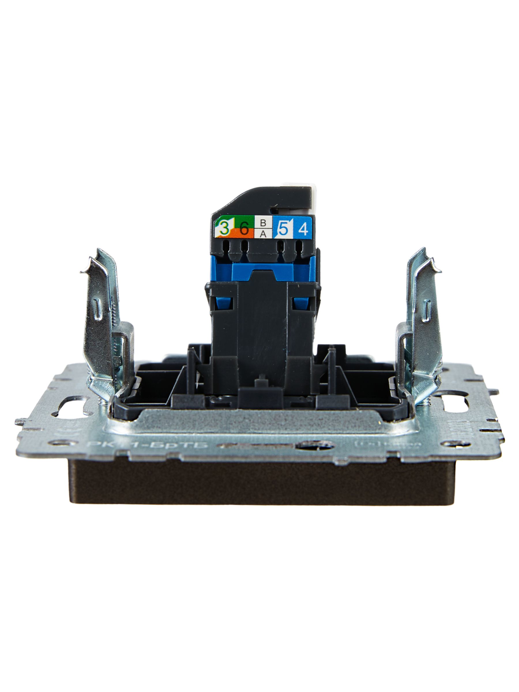 BRITE Розетка компьютерная RJ45 кат.6 РК11-БрТБ темная бронза IEK — фото