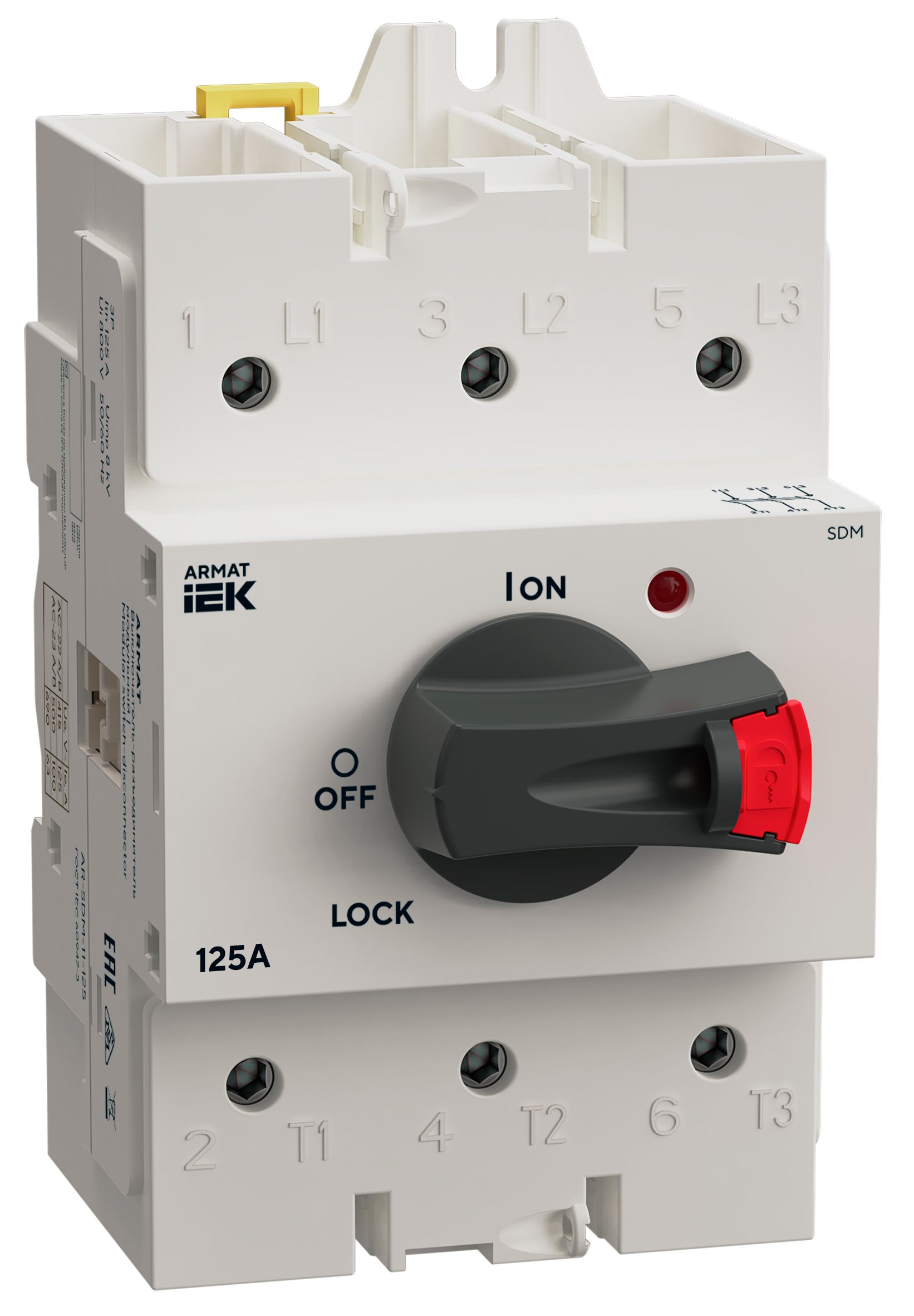 ARMAT Выключатель-разъединитель SDM 3P 125А IEK