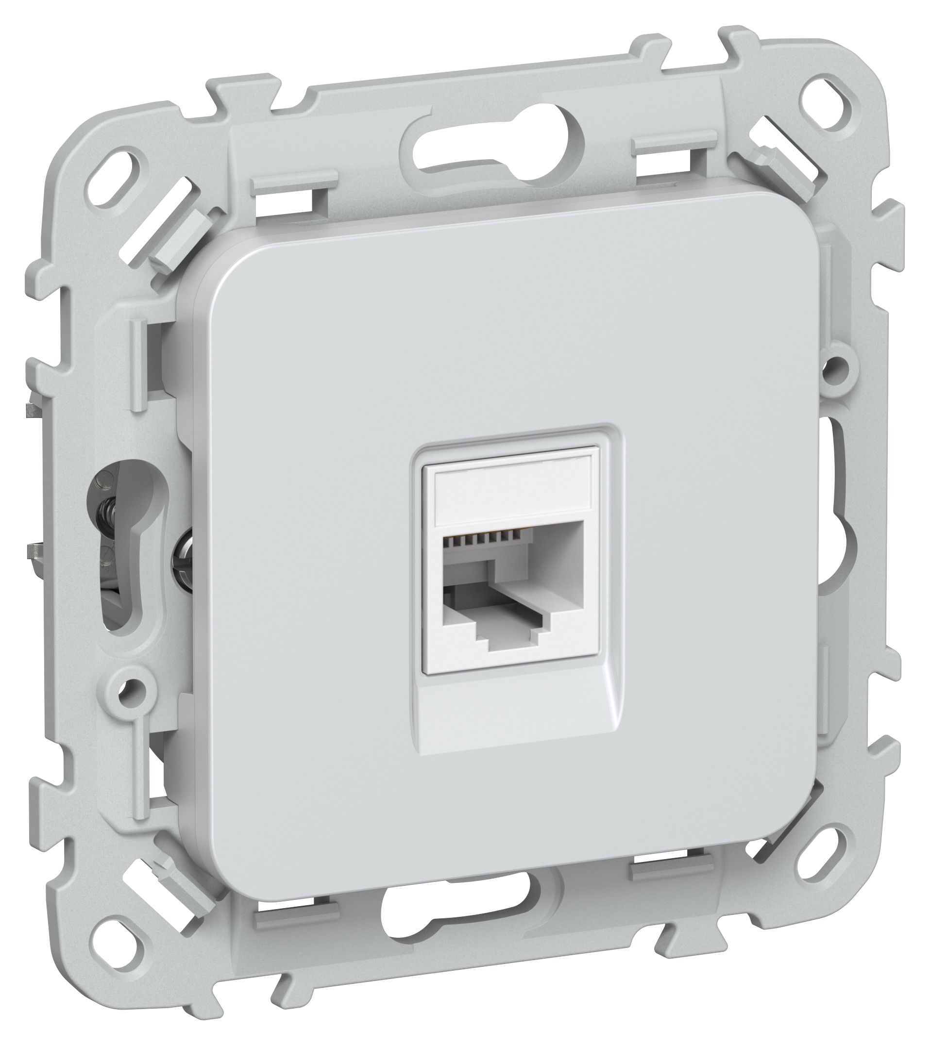 FLITE Розетка компьютерная RJ45 категория 5Е UTP РК5е-1-0-ФлЖ жемчуг IEK
