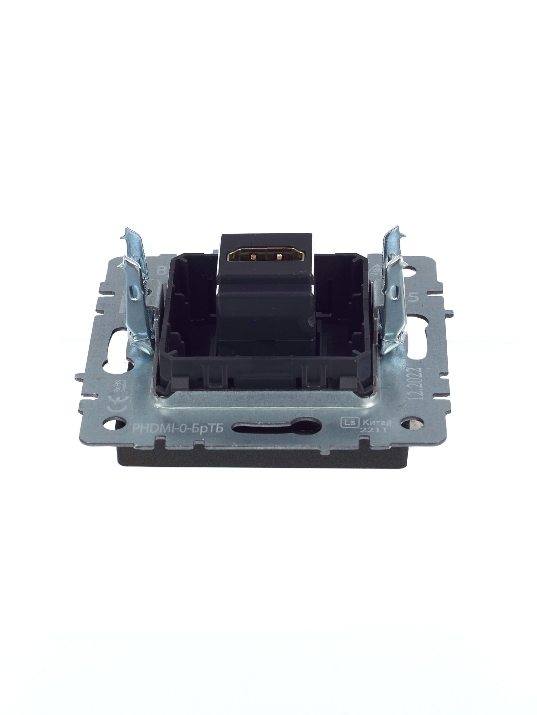 BRITE Розетка HDMI РHDMI-0-БрТБ темная бронза IEK — фото