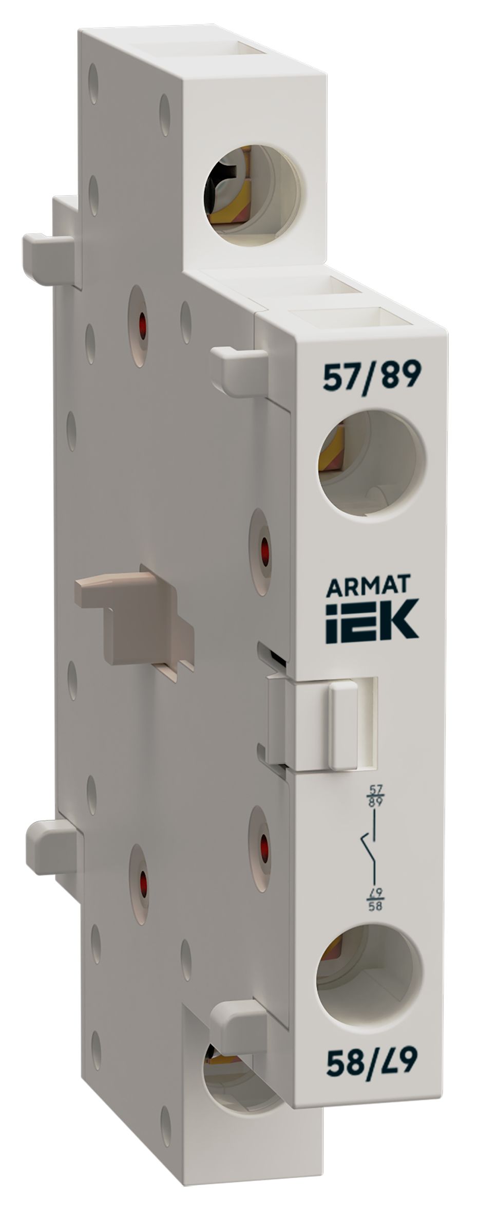 ARMAT Контакт дополнительный для SDM раннее замыкание 1NO 10А IEK