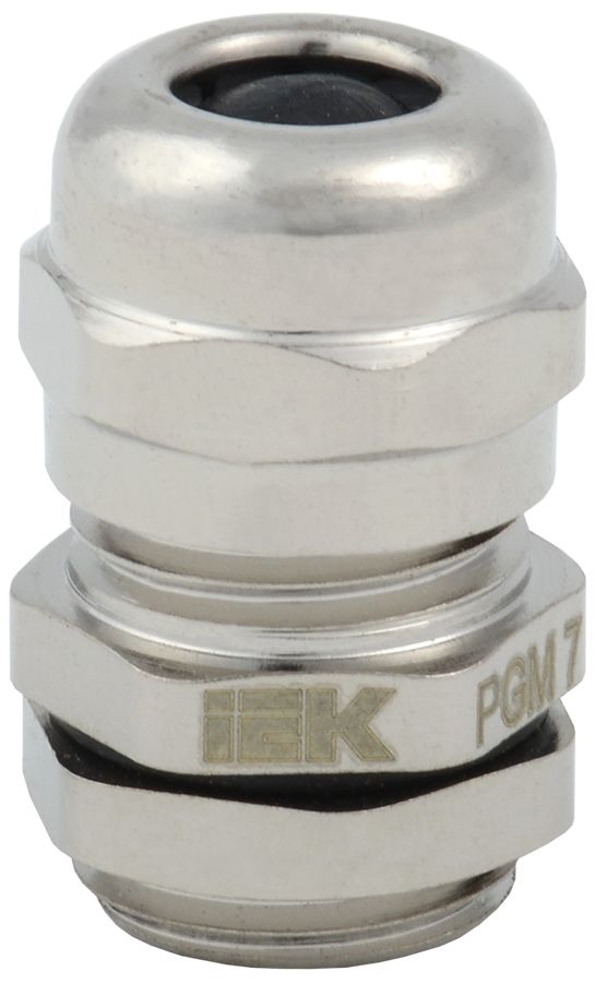 Сальник PGM 7 металлический диаметр проводника 3-6мм IP68 IEK