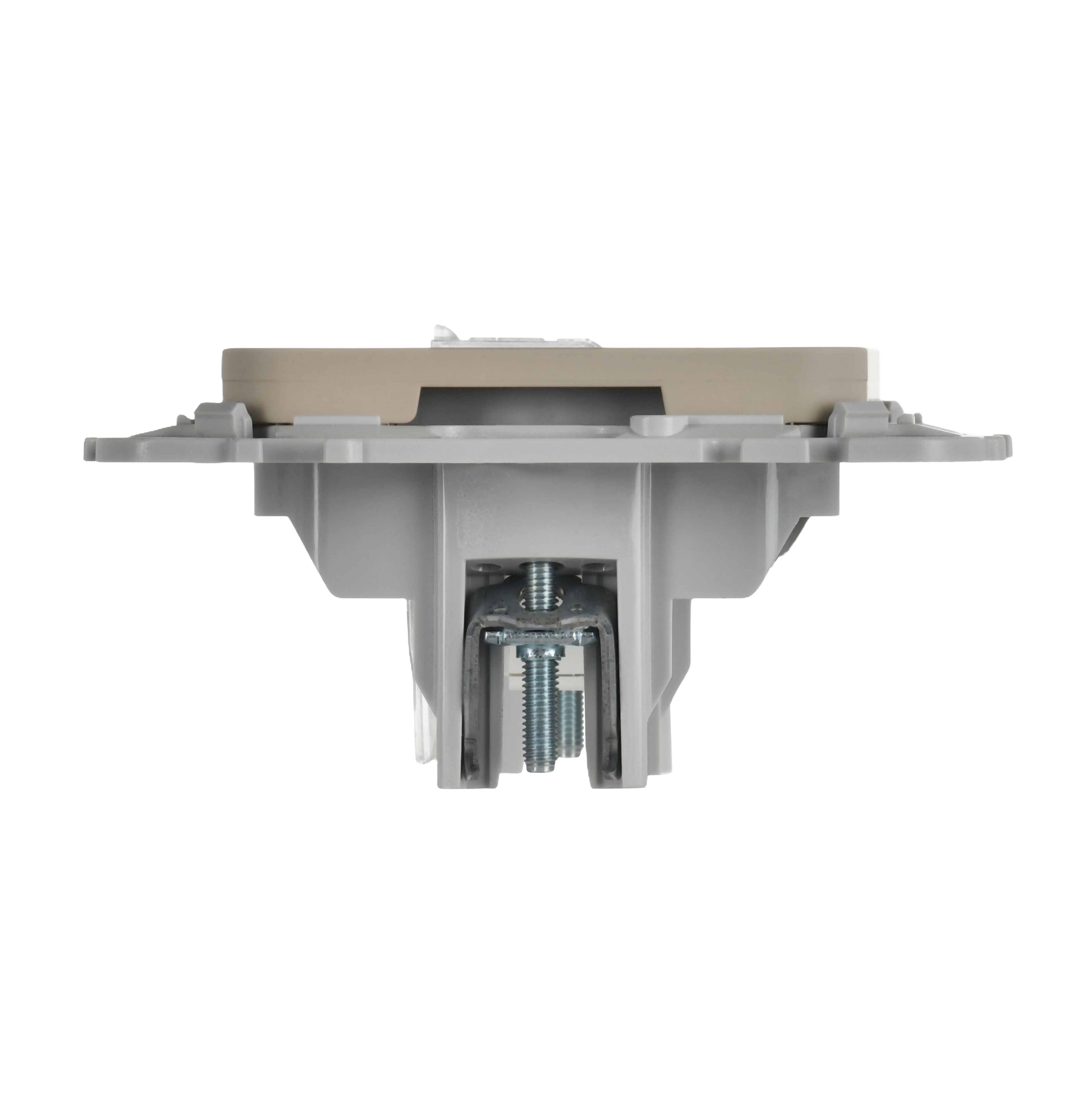 FLITE Розетка компьютерная RJ45 категория 5Е UTP РК5е-1-0-ФлЛ льняной IEK — фото