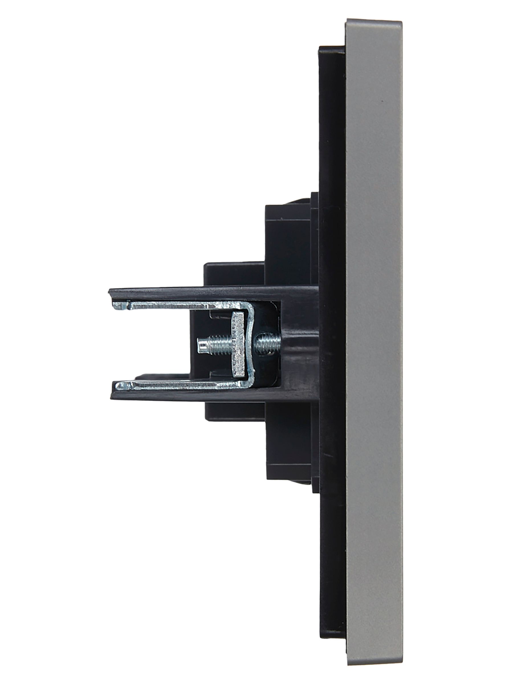 FORTE&PIANO Розетка HDMI FP540 сталь IEK — фото
