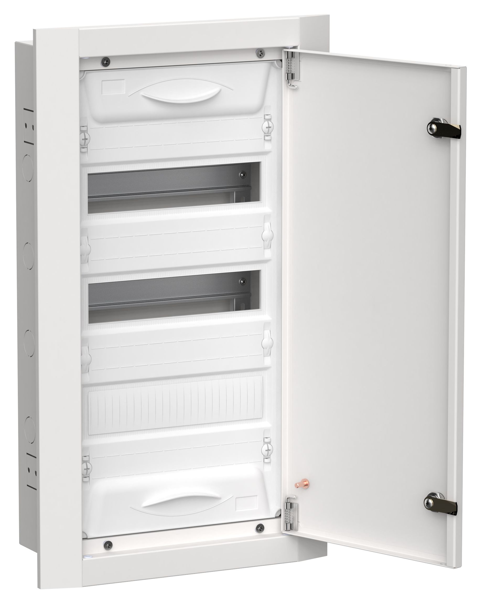 TITAN 5 Корпус металлический ЩРв-36 (1х36) 630х365х130мм IP31 белый (одна дверь) IEK