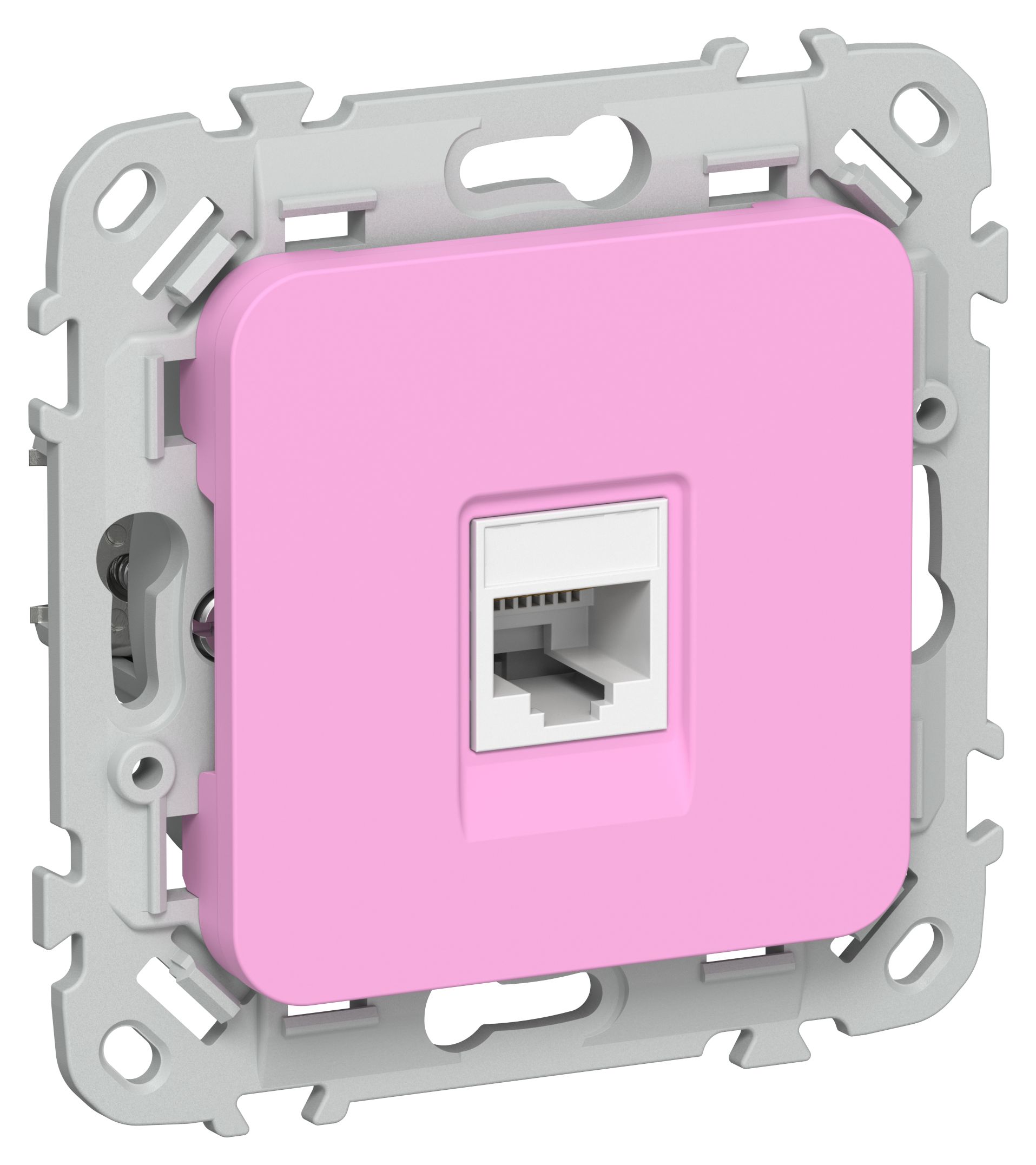 FLITE Розетка компьютерная RJ45 категория 5Е UTP РК5е-1-0-ФлПр пурпурный IEK