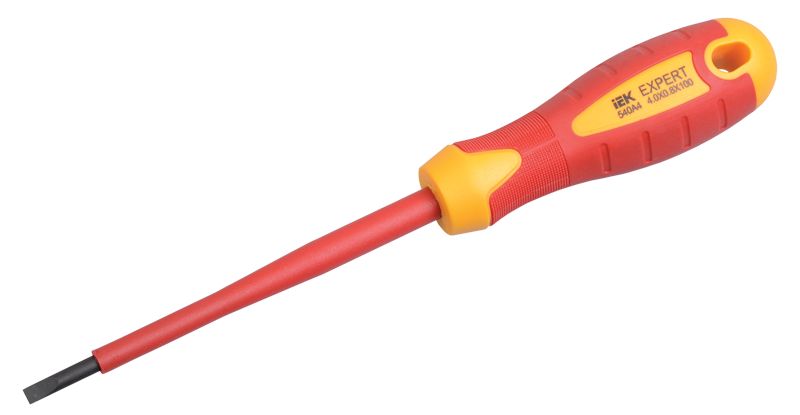 Отвертка крестовая EXPERT Pz2х100мм 1000В IEK