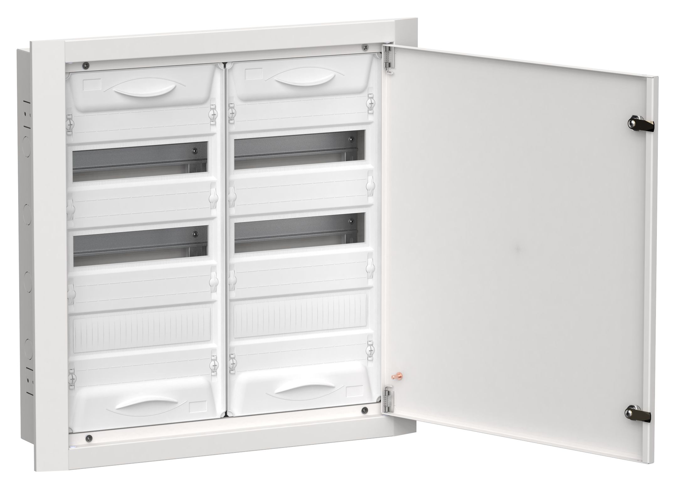 TITAN 5 Корпус металлический ЩРв-72 (2х36) 630х625х130мм IP31 белый (одна дверь) IEK