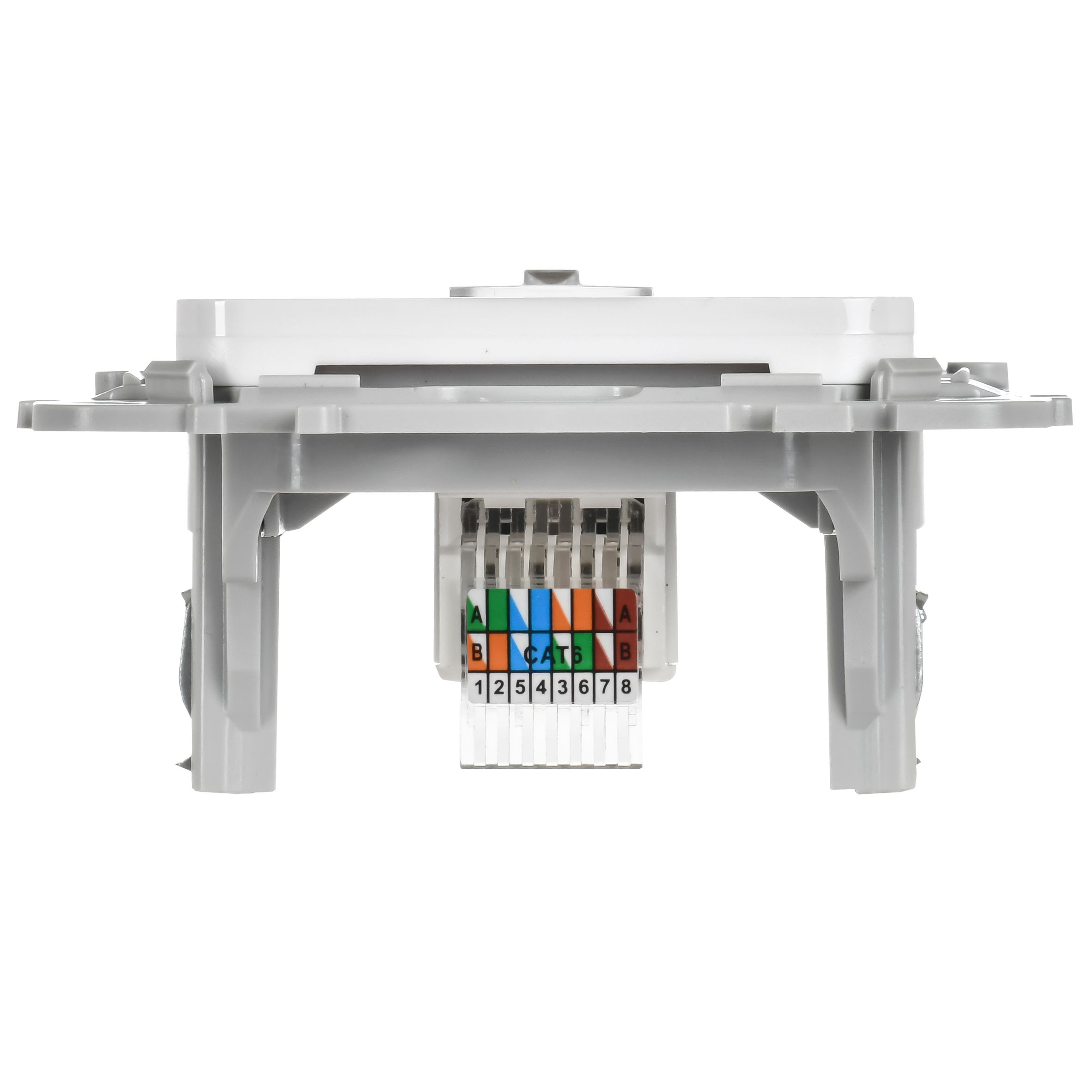 FLITE Розетка компьютерная RJ45 категория 6 UTP РК6-1-0-ФлБ белый IEK — фото