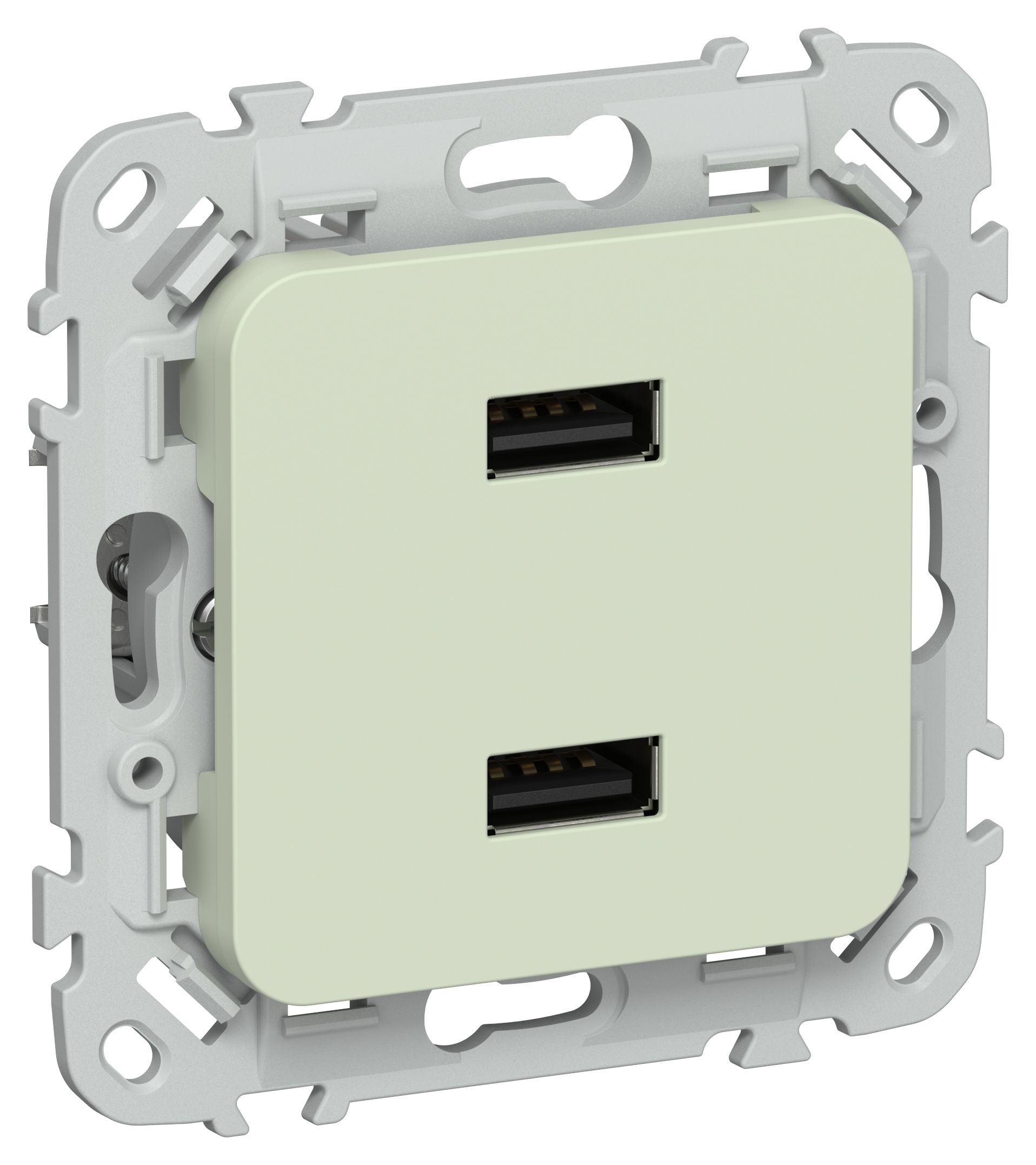 FLITE Розетка USB A+A 2,1А РЮ-2-ФлП панг IEK
