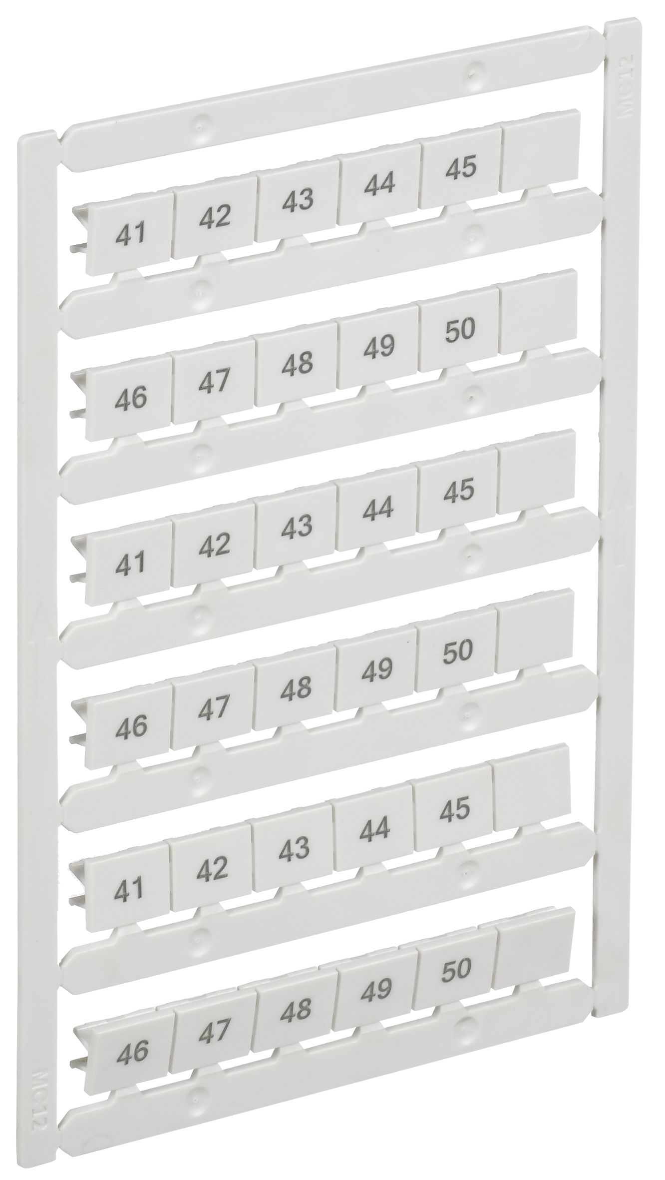 ARMAFIX Маркер для CTS/CP/CY/CX 2,5мм2 с символами "41-50" IEK